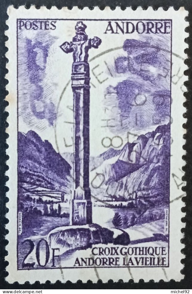 Andorre 1955-58 - YT N°148 - Oblitéré - Used Stamps