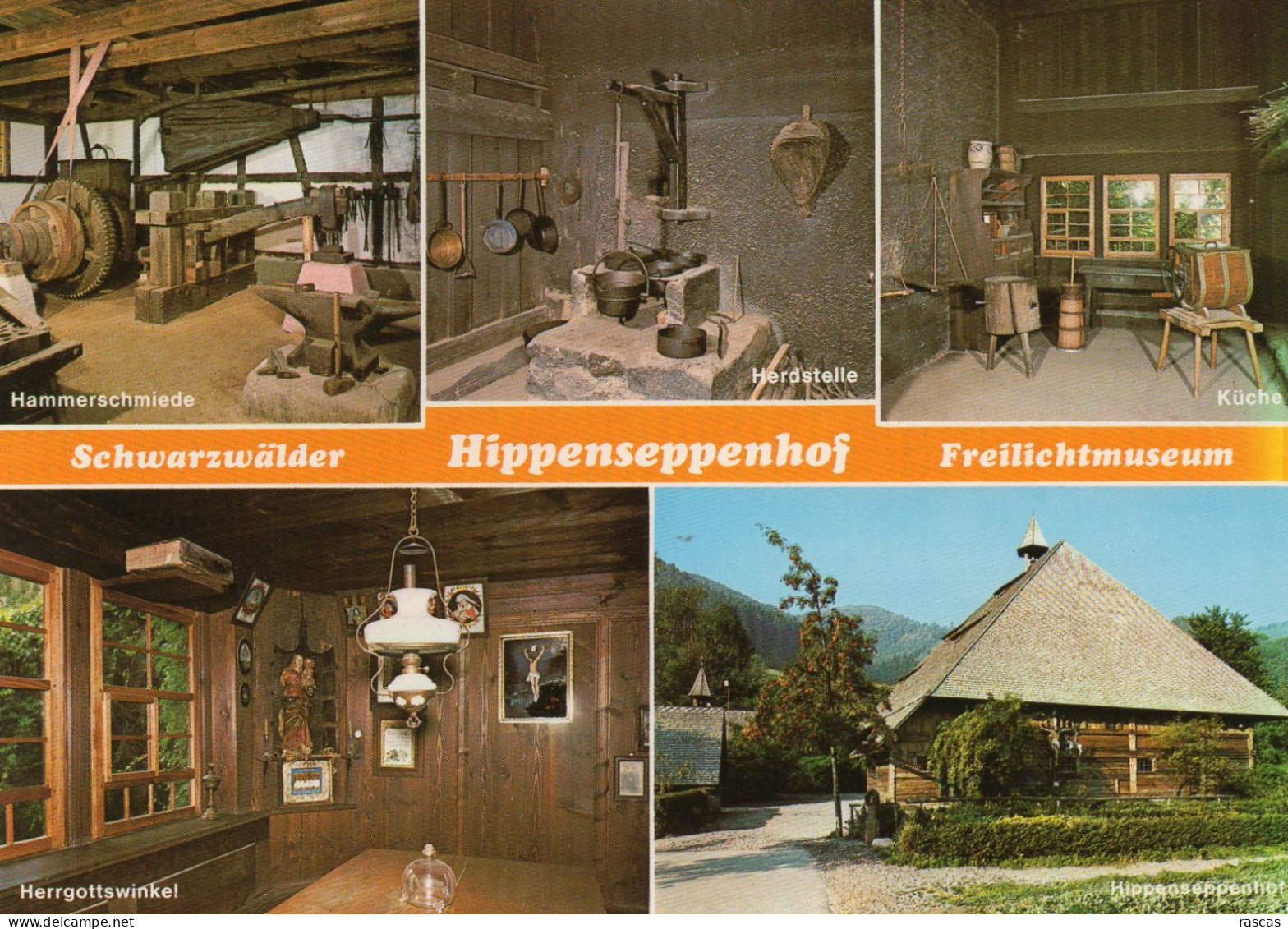 CPM - L - ALLEMAGNE - BADE WURTEMBERG - FORET NOIRE - GUTACH - SCHWARZWALDER FREILICHTMUSEUM - HIPPENSEPPENHOF - Gutach (Schwarzwaldbahn)