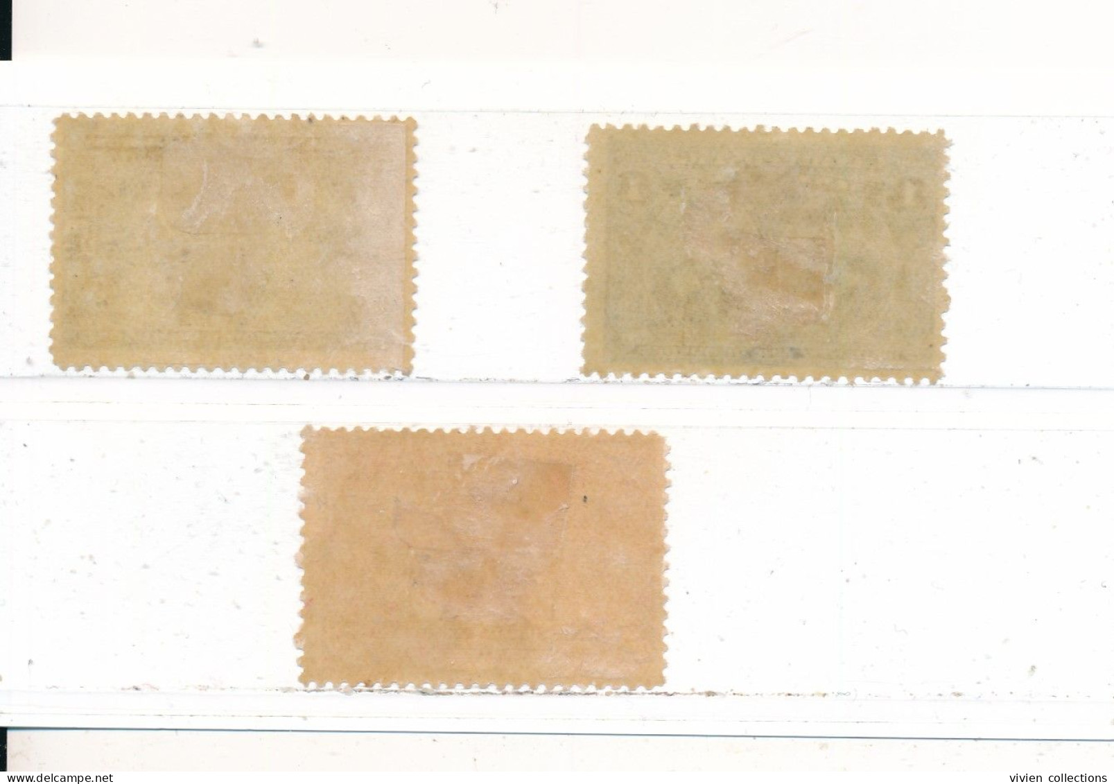 Canada N° 85, 86 Et 87 Neufs * Avec Charnière - Unused Stamps