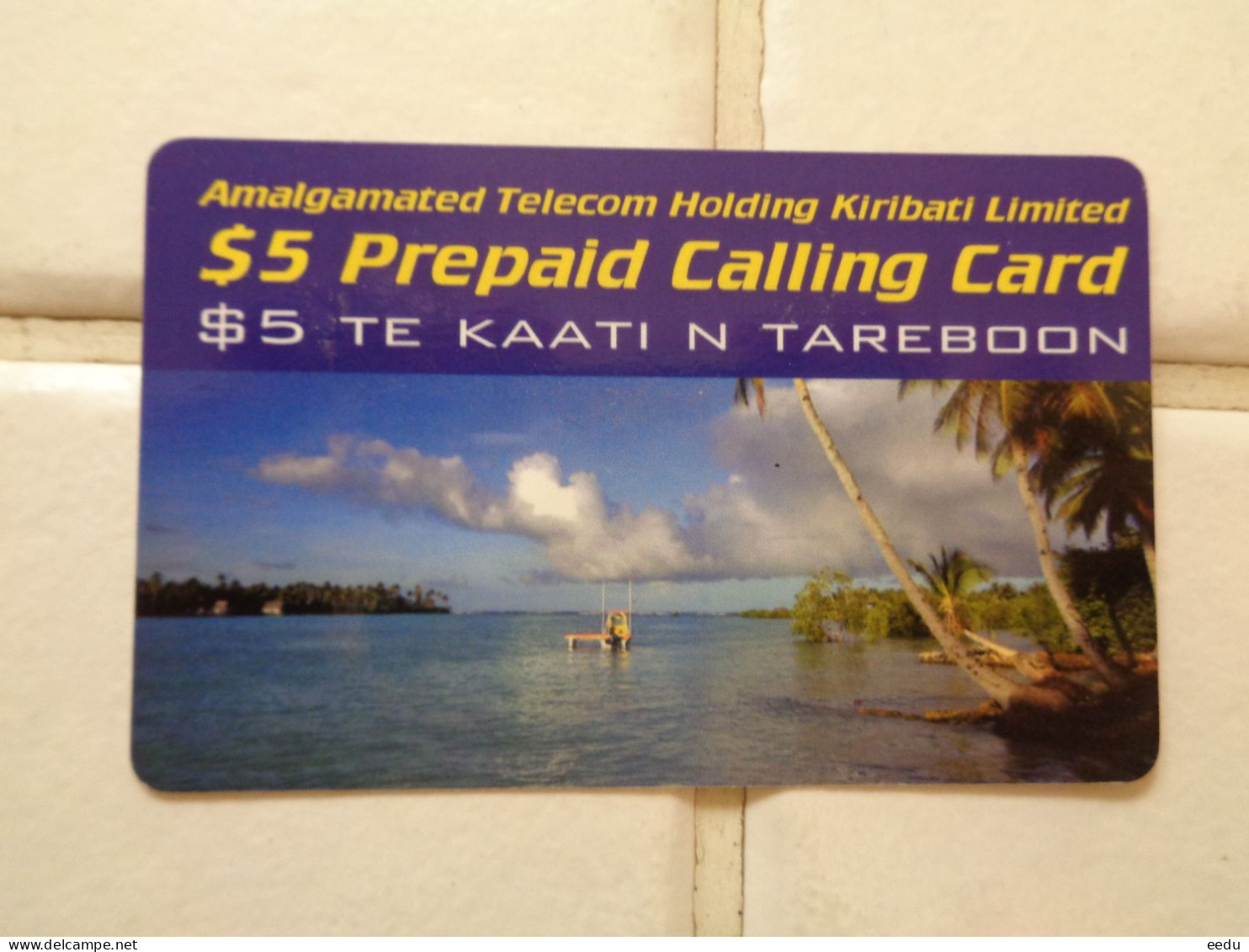 Kiribati Phonecard - Kiribati