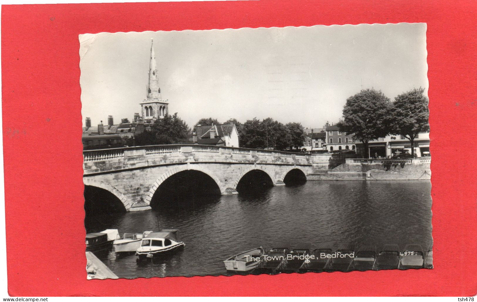 ANGLETERRE---THE TOWN BRIDGE  BEDFORD----voir 2 Scans - Bedford