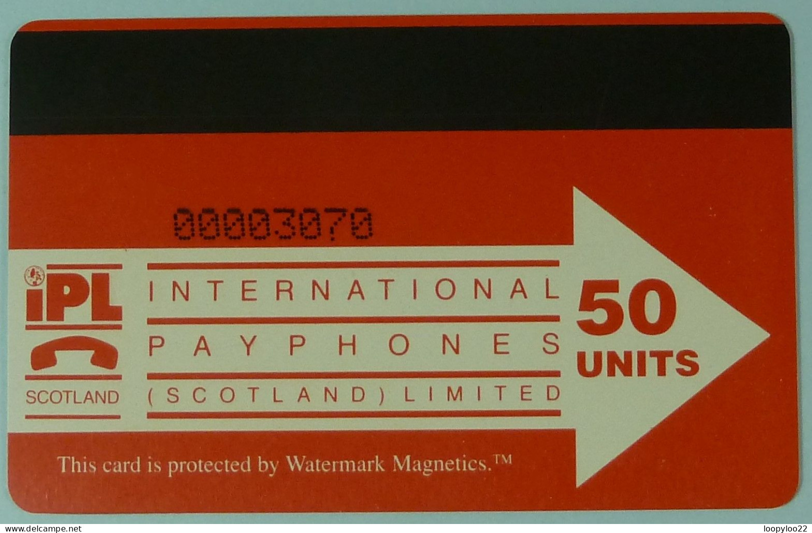 UK - Great Britain - International Payphones Scotland - IPL - 1993 Edinburgh Tattoo  - 50 Units In Red - [ 5] Eurostar, Cardlink & Railcall