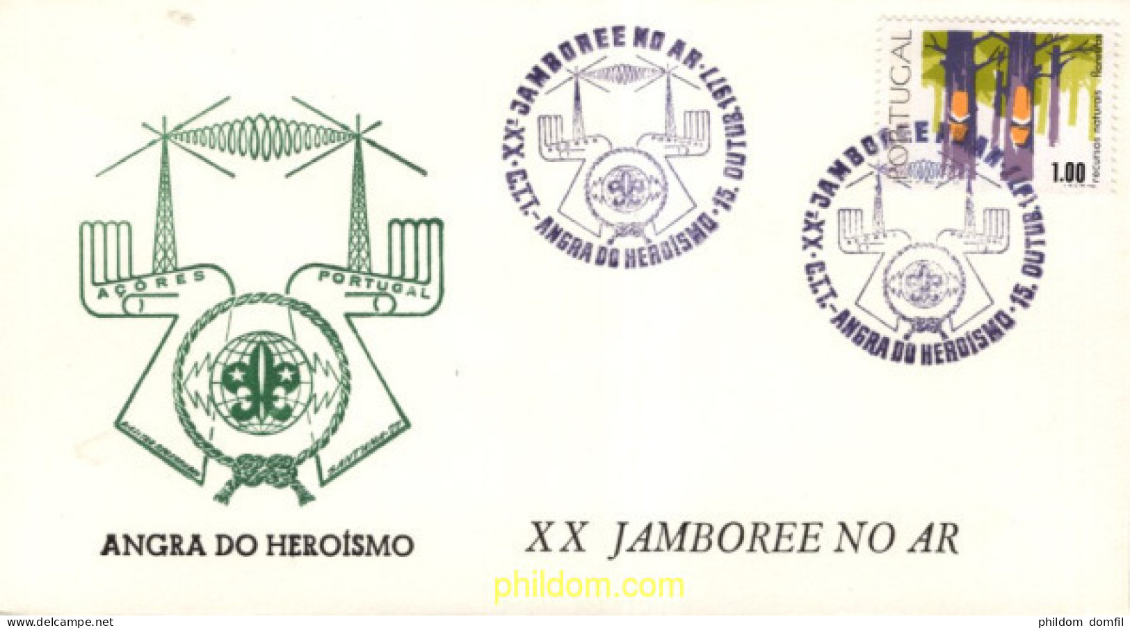 715585 MNH PORTUGAL 1977 XX JAMBOREE NO AR - Autres & Non Classés