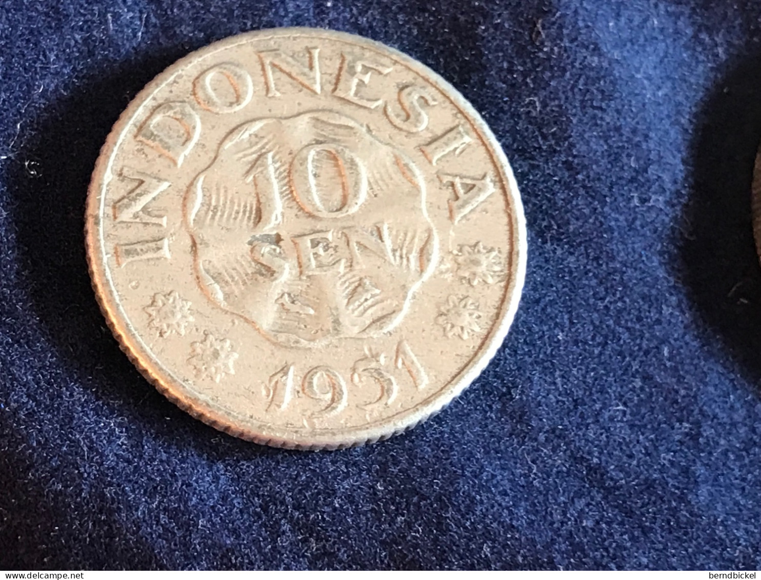 Münze Münzen Umlaufmünze Indonesien 10 Sen 1951 - Indonesien