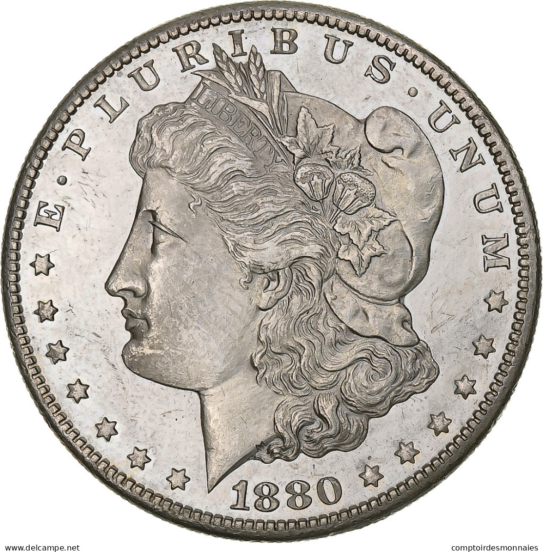 États-Unis, Dollar, Morgan Dollar, 1880, U.S. Mint, Argent, SPL+, KM:110 - 1878-1921: Morgan