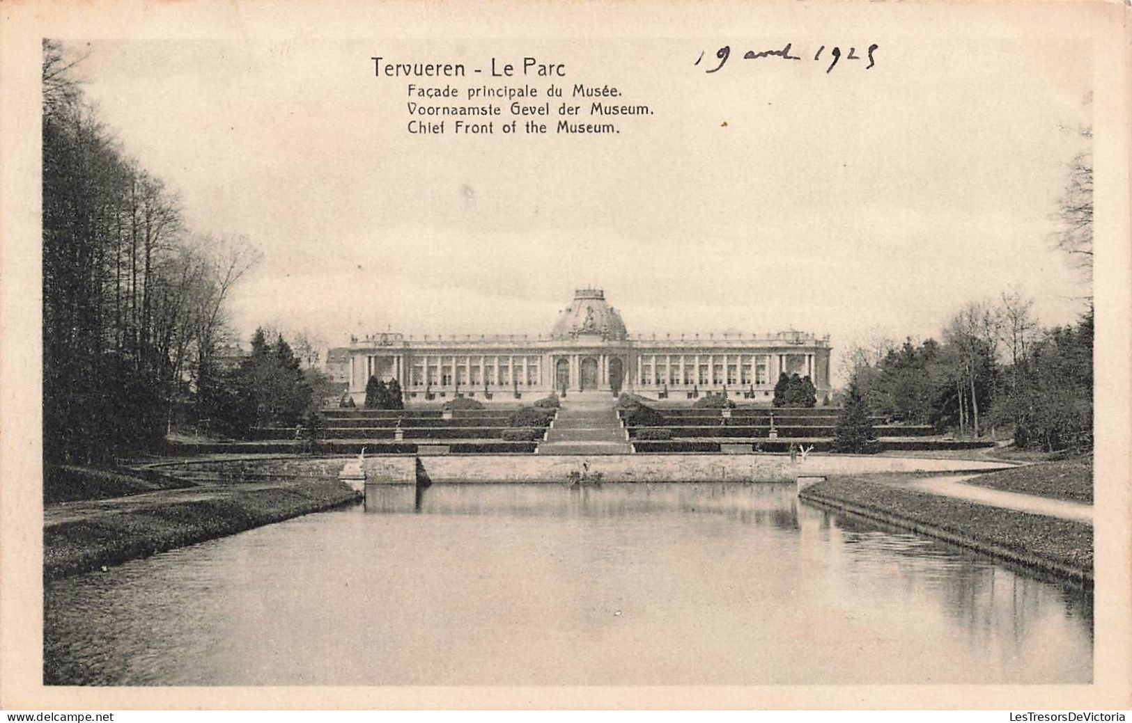 BELGIQUE - Tervueren - Le Parc - Façade Principale Du Musée - Carte Postale Ancienne - Brugge