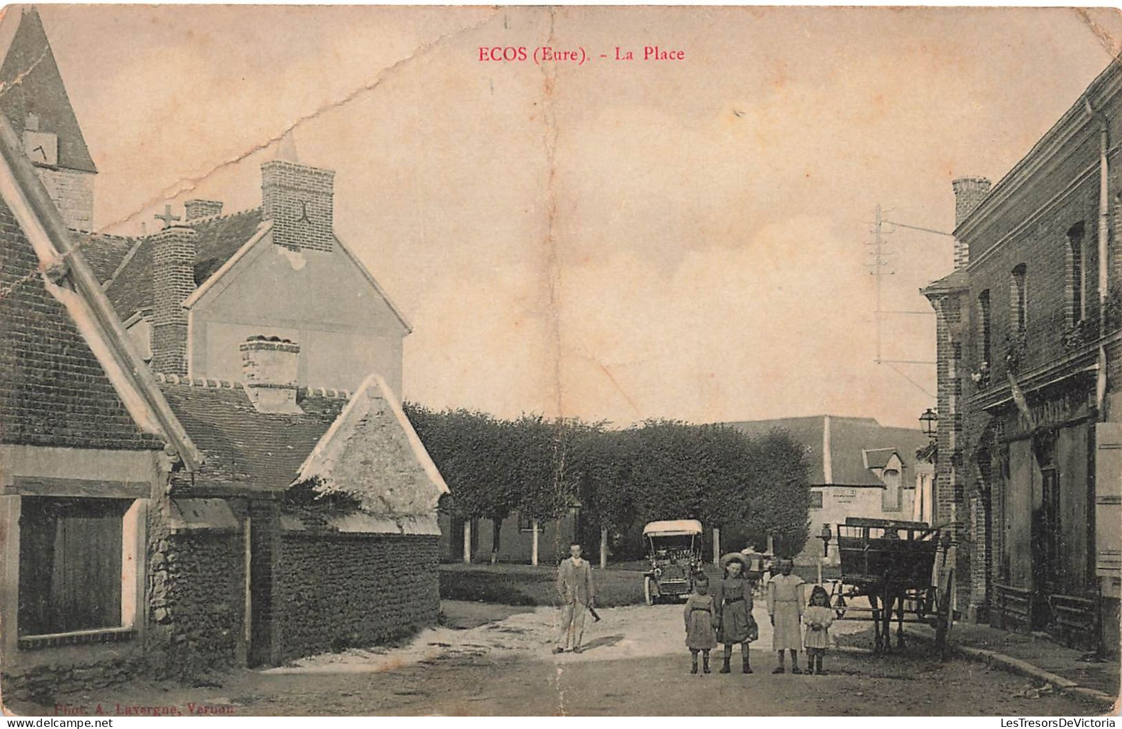 FRANCE - Ecos - La Place - Carte Postale Ancienne - Other & Unclassified