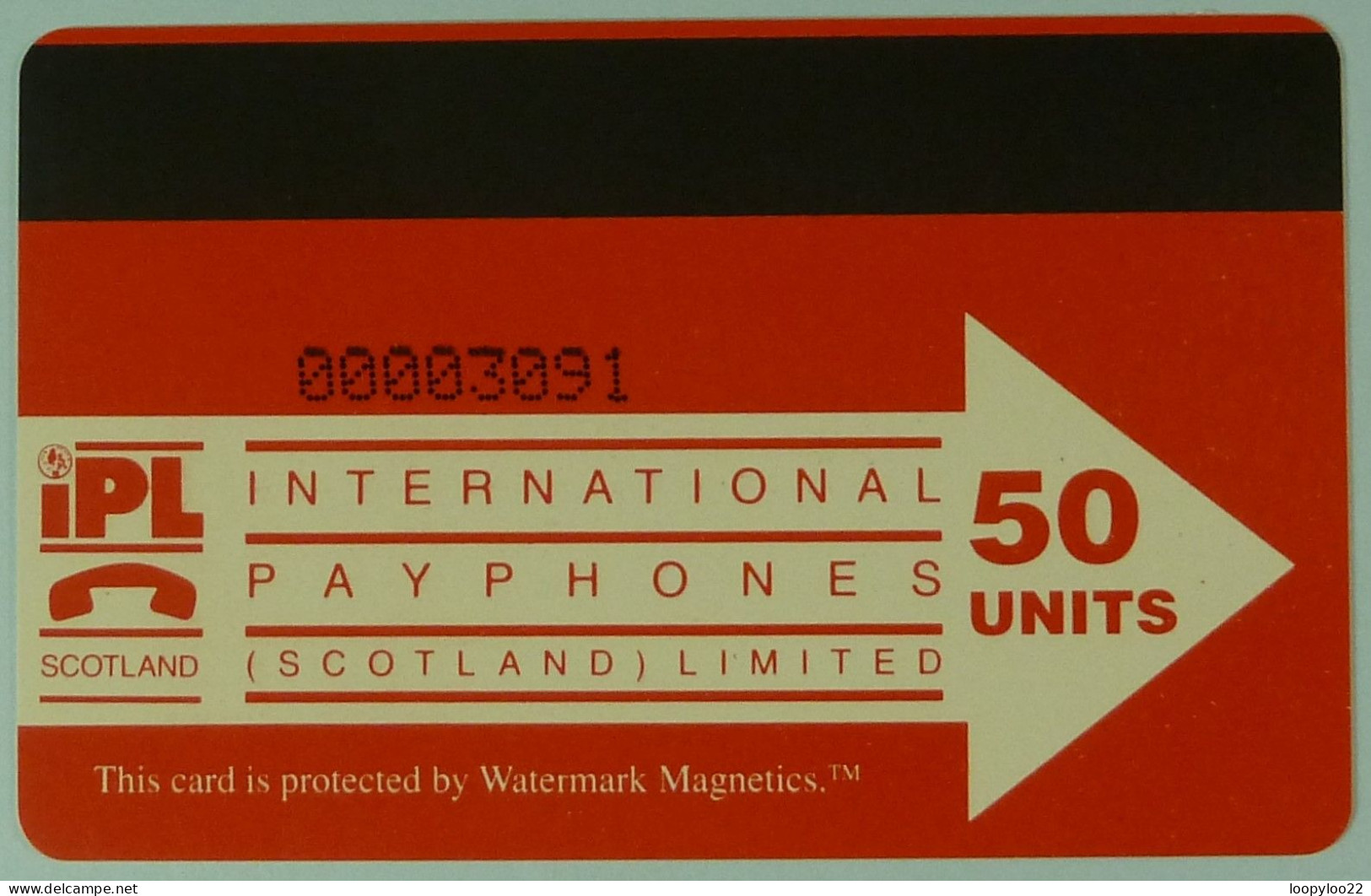 UK - Great Britain - International Payphones Scotland - IPL - Offshore Europe 91 - 50 Units - Eurostar, Cardlink & Railcall