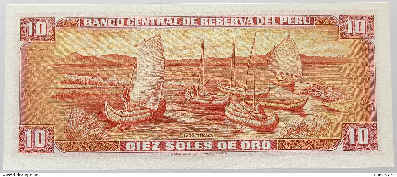 PERU 10 SOLES 1976 #alb016 0283 - Peru