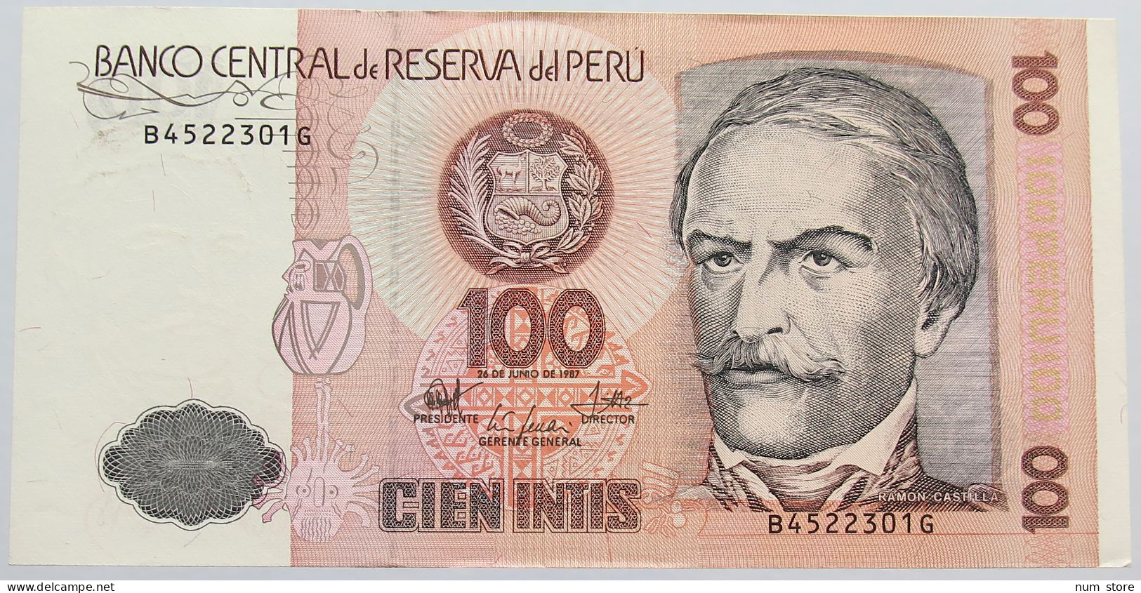 PERU 100 INTIS 1987 #alb014 0131 - Peru