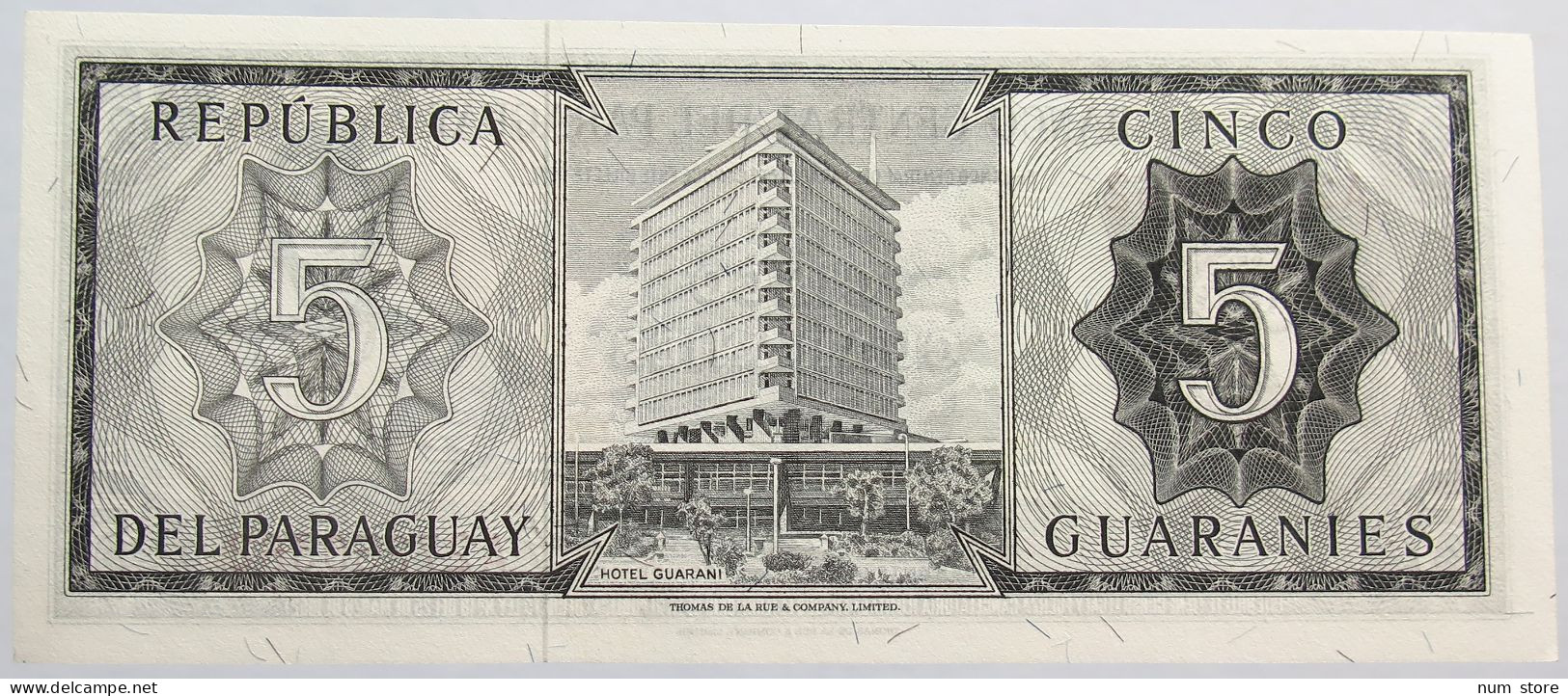 PARAGUAY 5 GUARANIES 1952 TOP #alb014 0073 - Paraguay