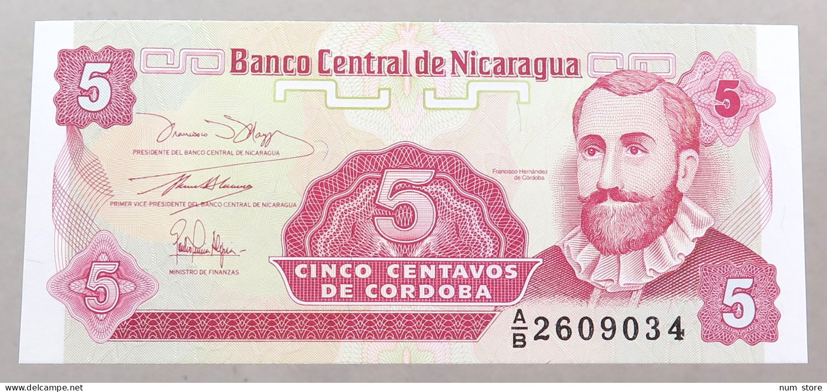 NICARAGUA 5 CENTAVOS 1991 TOP #alb049 1231 - Nicaragua