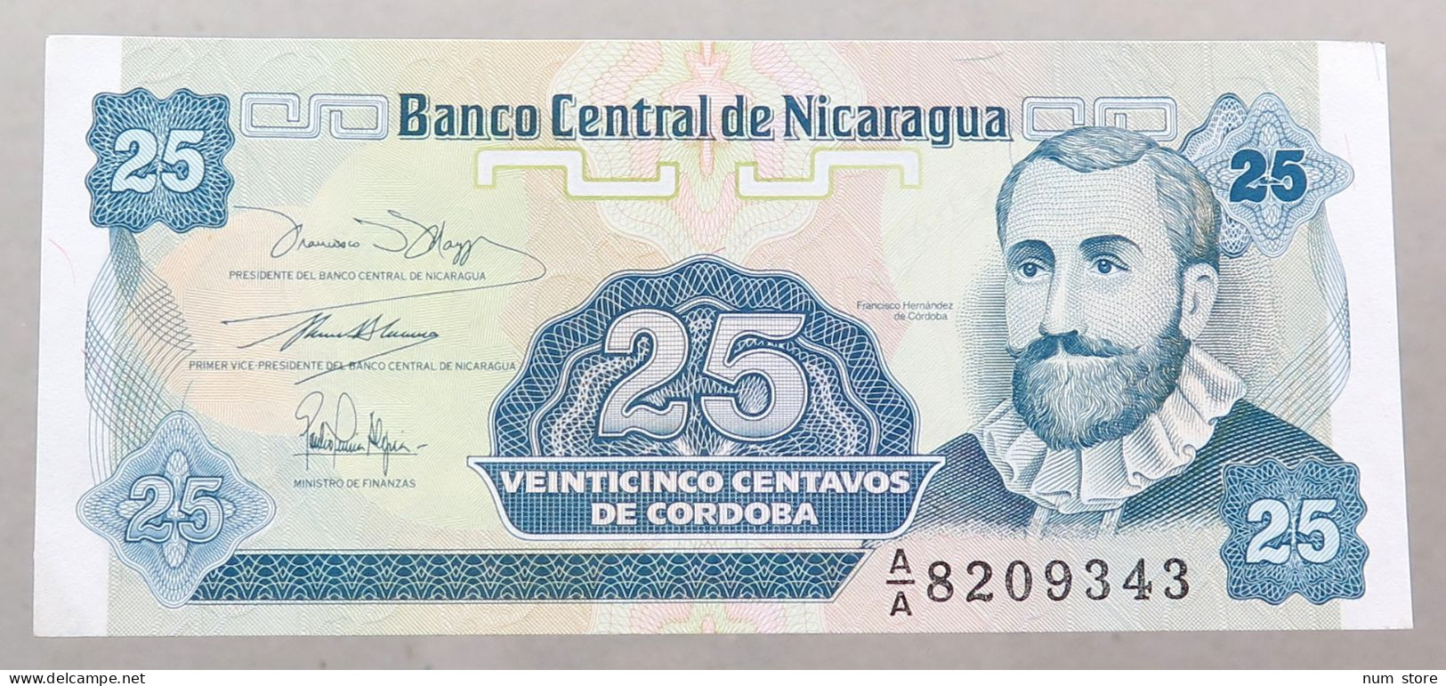 NICARAGUA 25 CENTAVOS 1991 TOP #alb049 1259 - Nicaragua