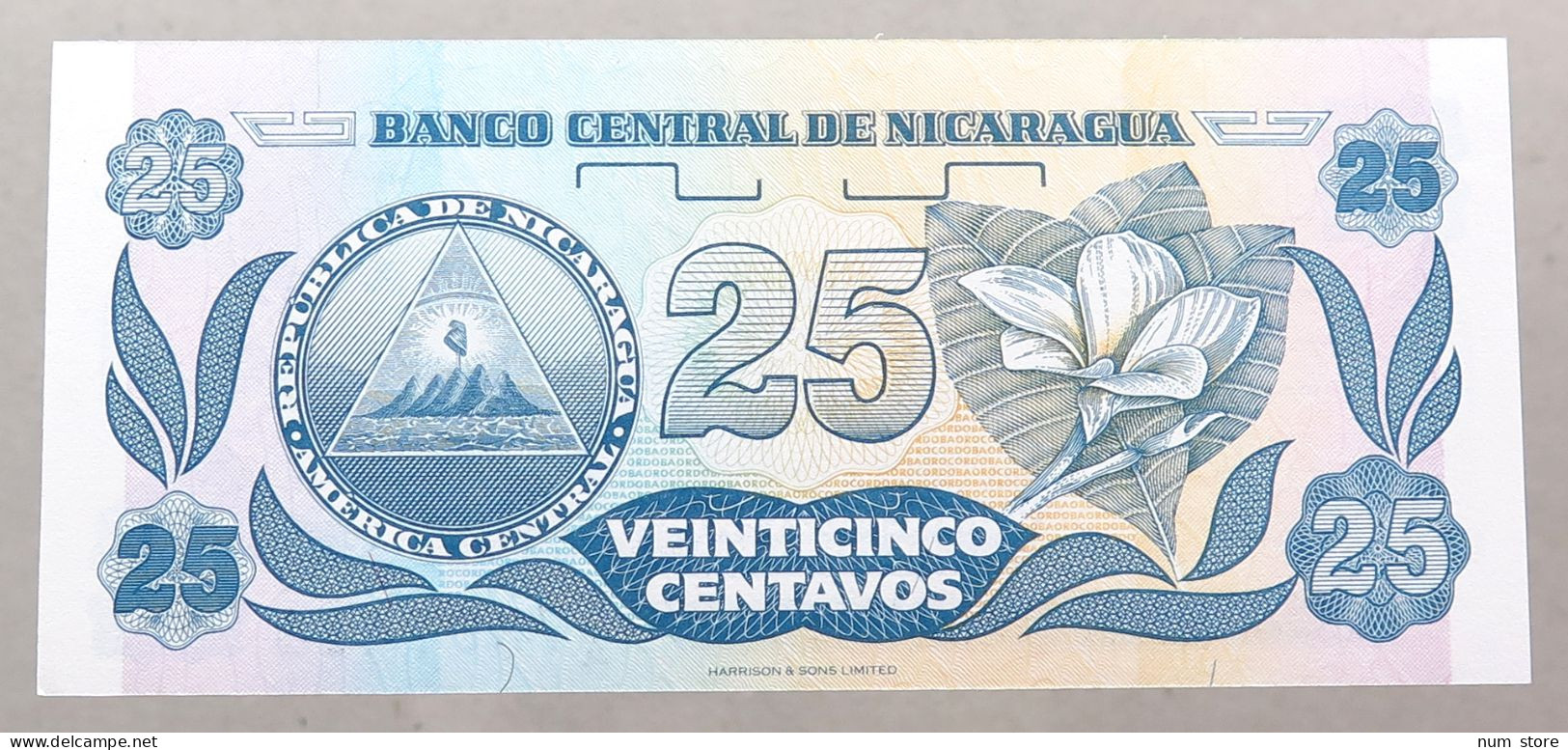 NICARAGUA 25 CENTAVOS 1991 TOP #alb049 1263 - Nicaragua