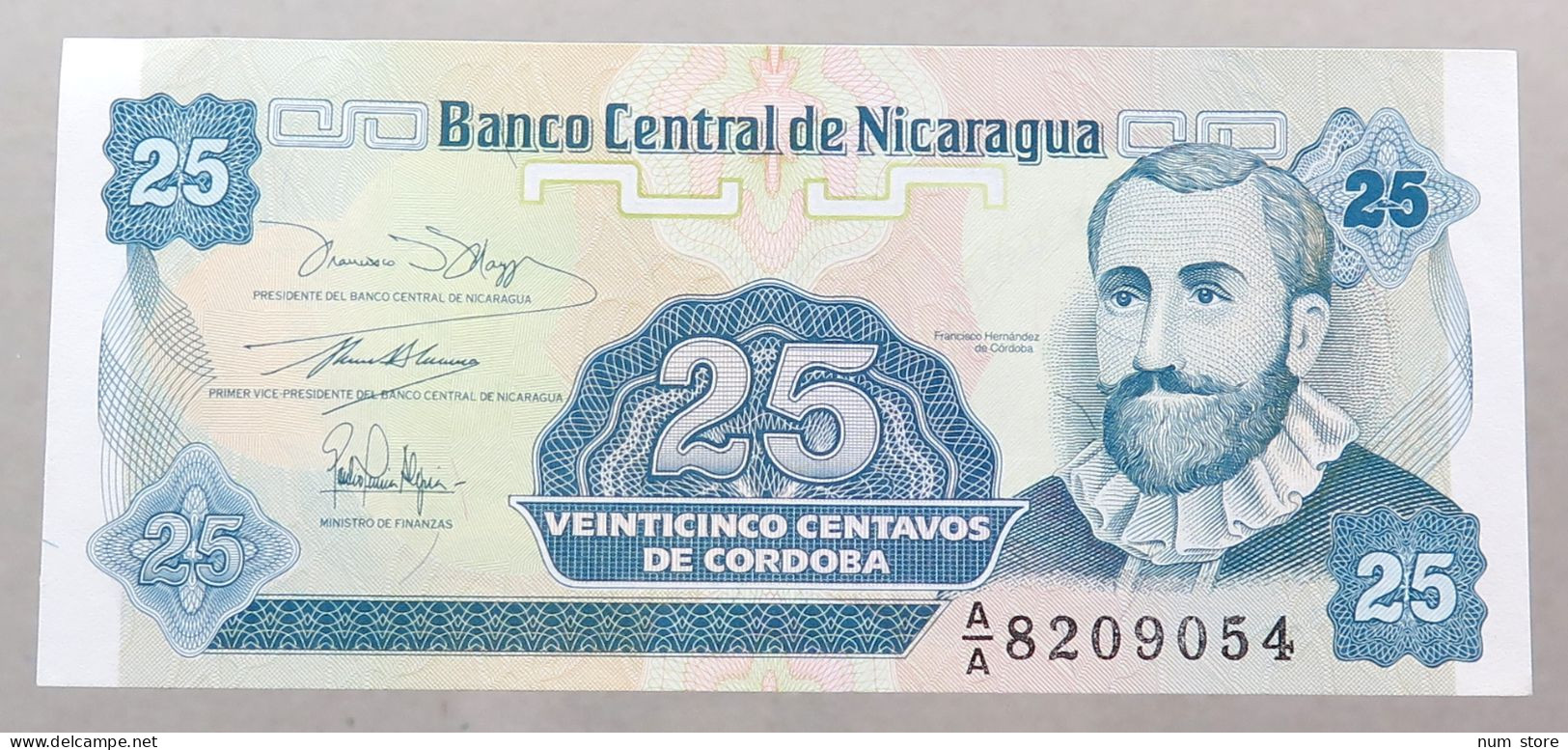 NICARAGUA 25 CENTAVOS 1991 TOP #alb049 1261 - Nicaragua