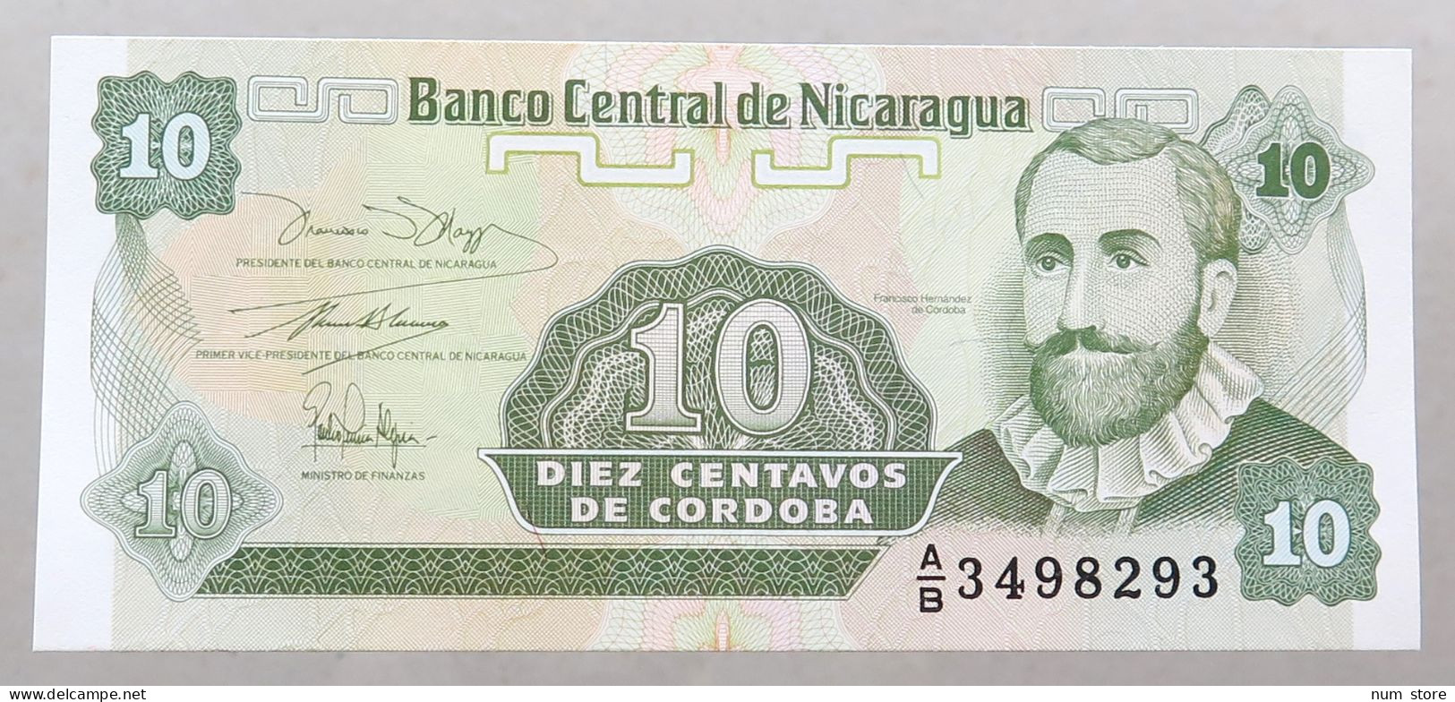 NICARAGUA 10 CENTAVOS 1991 TOP #alb051 1669 - Nicaragua