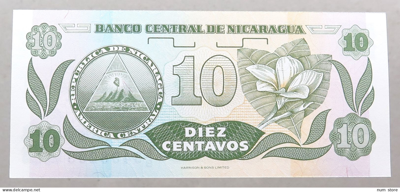 NICARAGUA 10 CENTAVOS 1991 TOP #alb051 1669 - Nicaragua