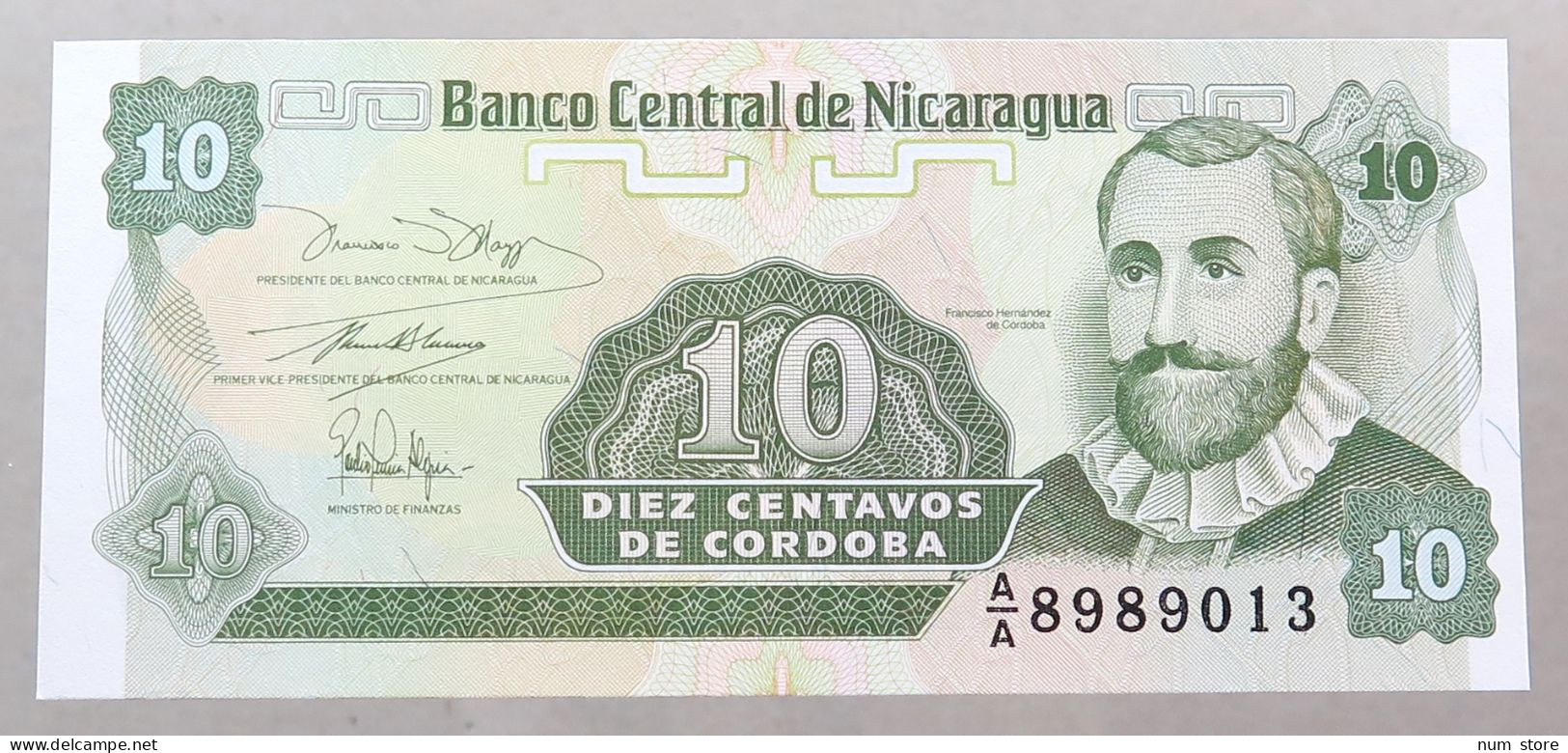 NICARAGUA 10 CENTAVOS 1991 TOP #alb049 1247 - Nicaragua