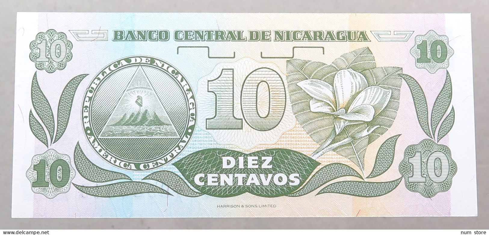 NICARAGUA 10 CENTAVOS 1991 TOP #alb049 1247 - Nicaragua