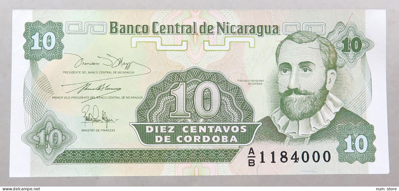 NICARAGUA 10 CENTAVOS 1991 TOP #alb051 1667 - Nicaragua