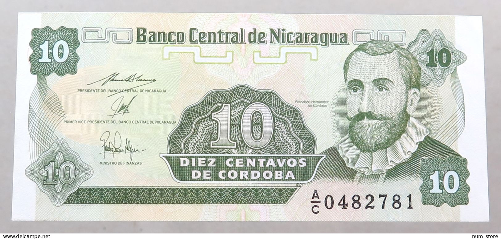 NICARAGUA 10 CENTAVOS 1991 TOP #alb049 1255 - Nicaragua