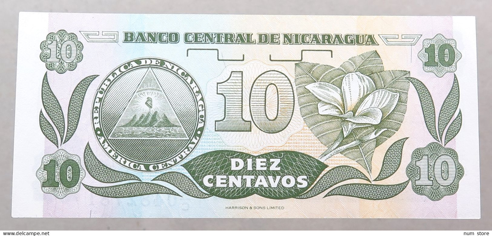 NICARAGUA 10 CENTAVOS 1991 TOP #alb049 1255 - Nicaragua