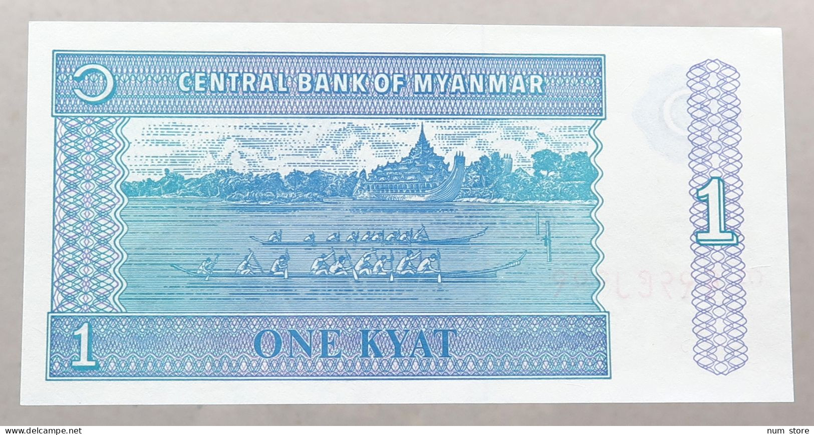 MYANMAR 1 KYAT TOP #alb051 1273 - Myanmar