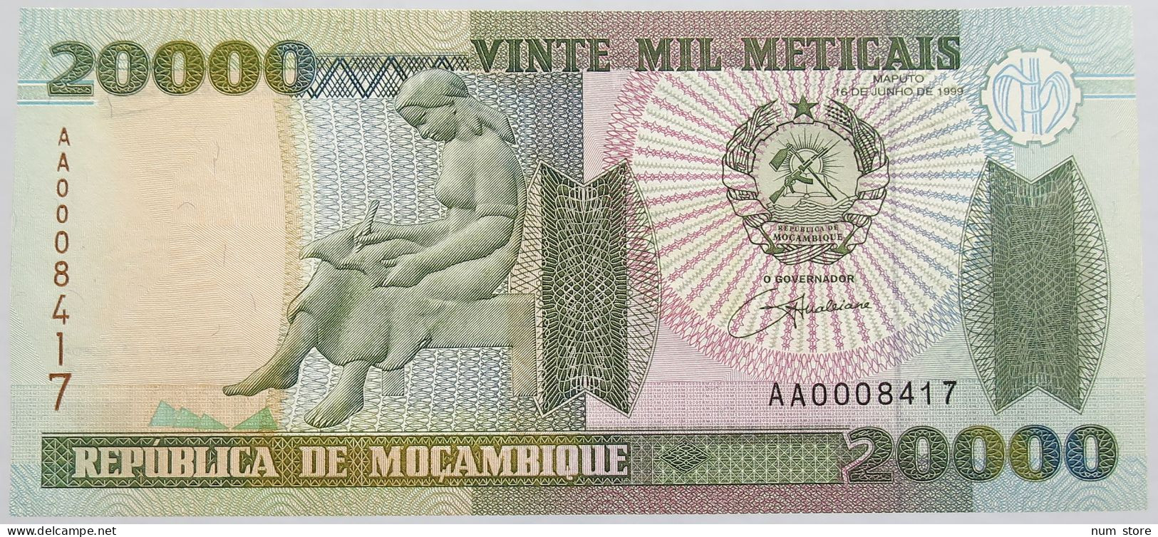 MOZAMBIQUE 20000 METICAIS 1999 #alb018 0043 - Mozambique