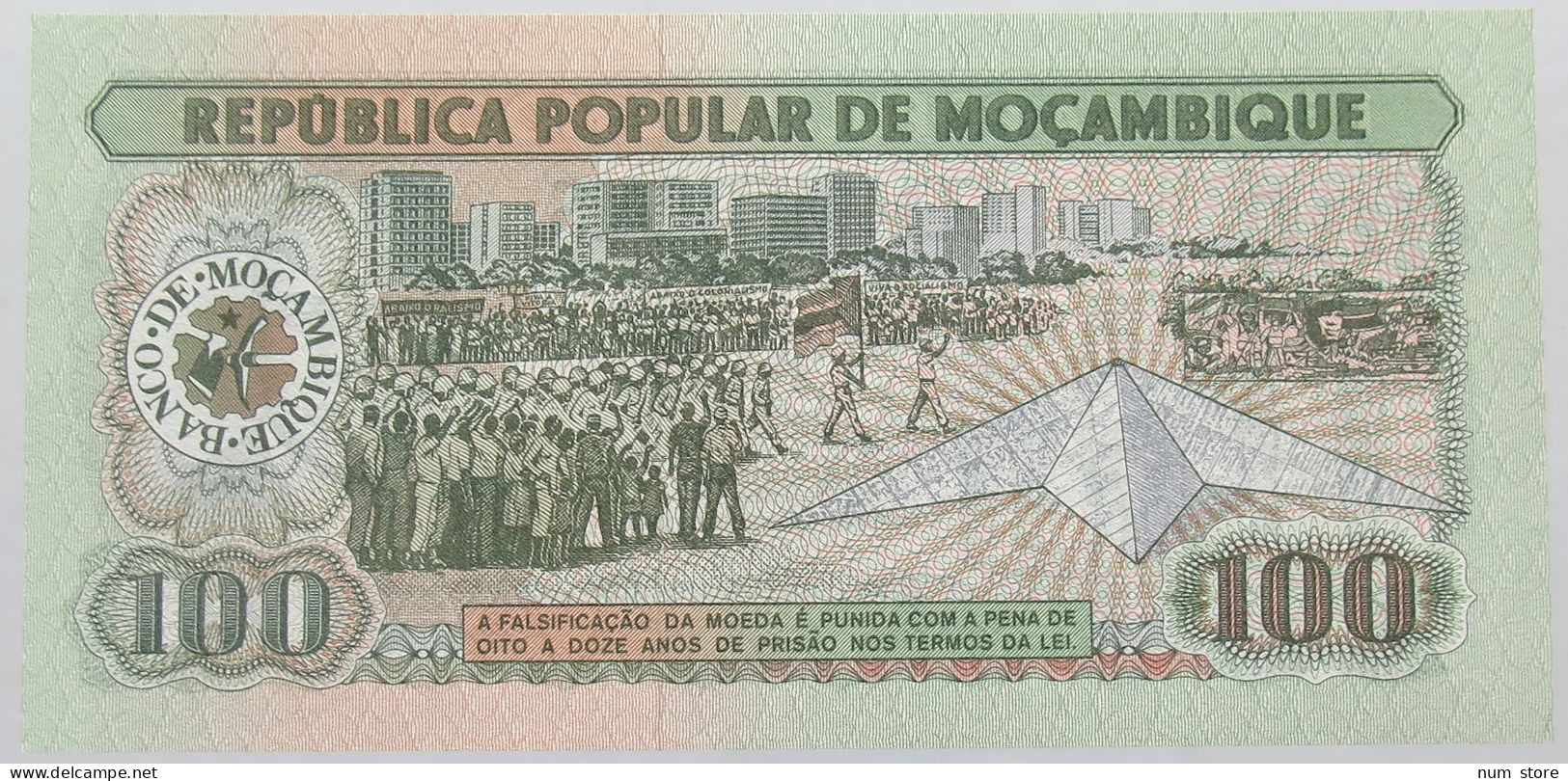 MOZAMBIQUE 100 METICAIS 1983 TOP #alb016 0117 - Moçambique