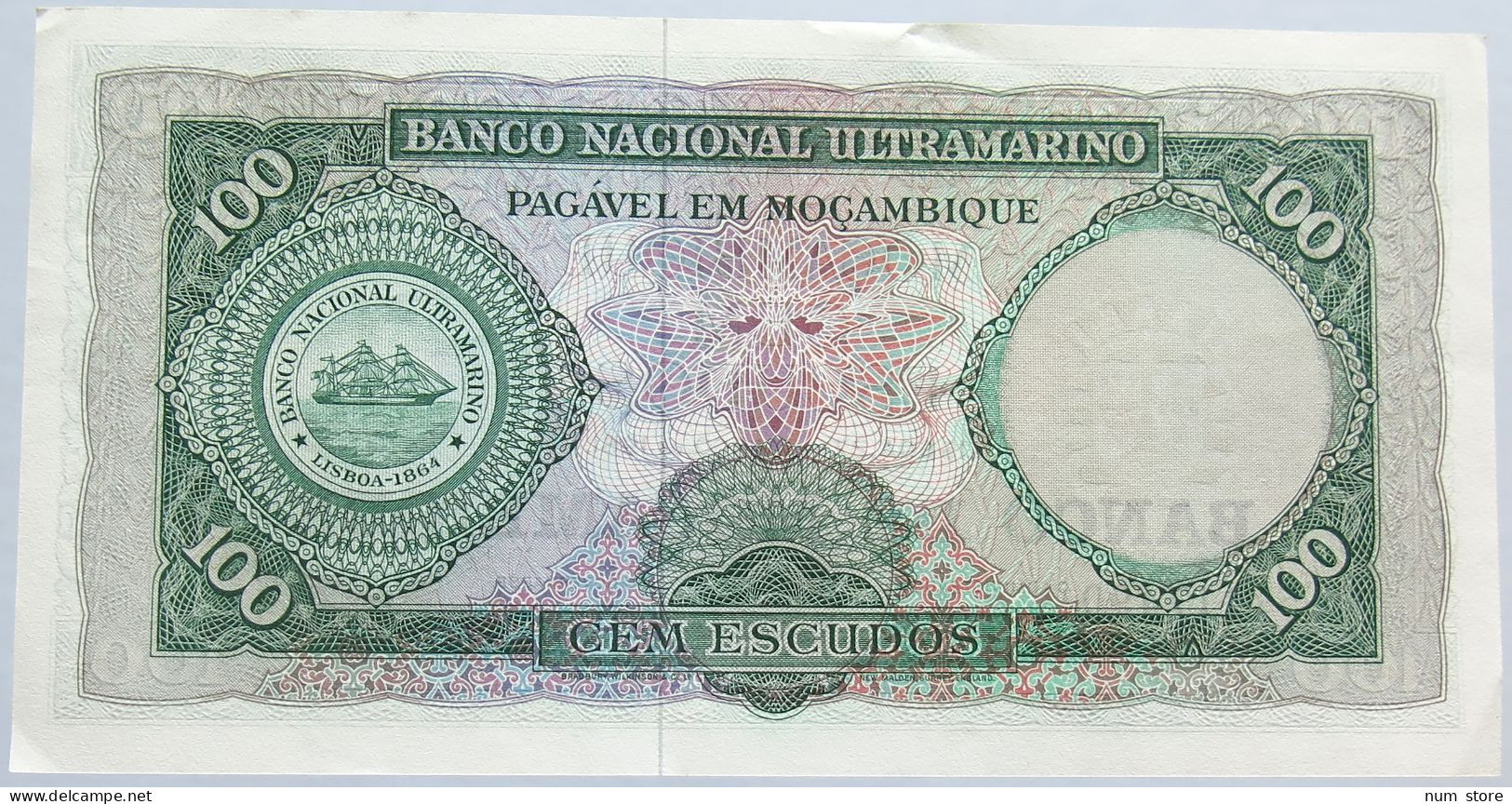 MOZAMBIQUE 100 ESCUDOS 1961 #alb003 0053 - Mozambico