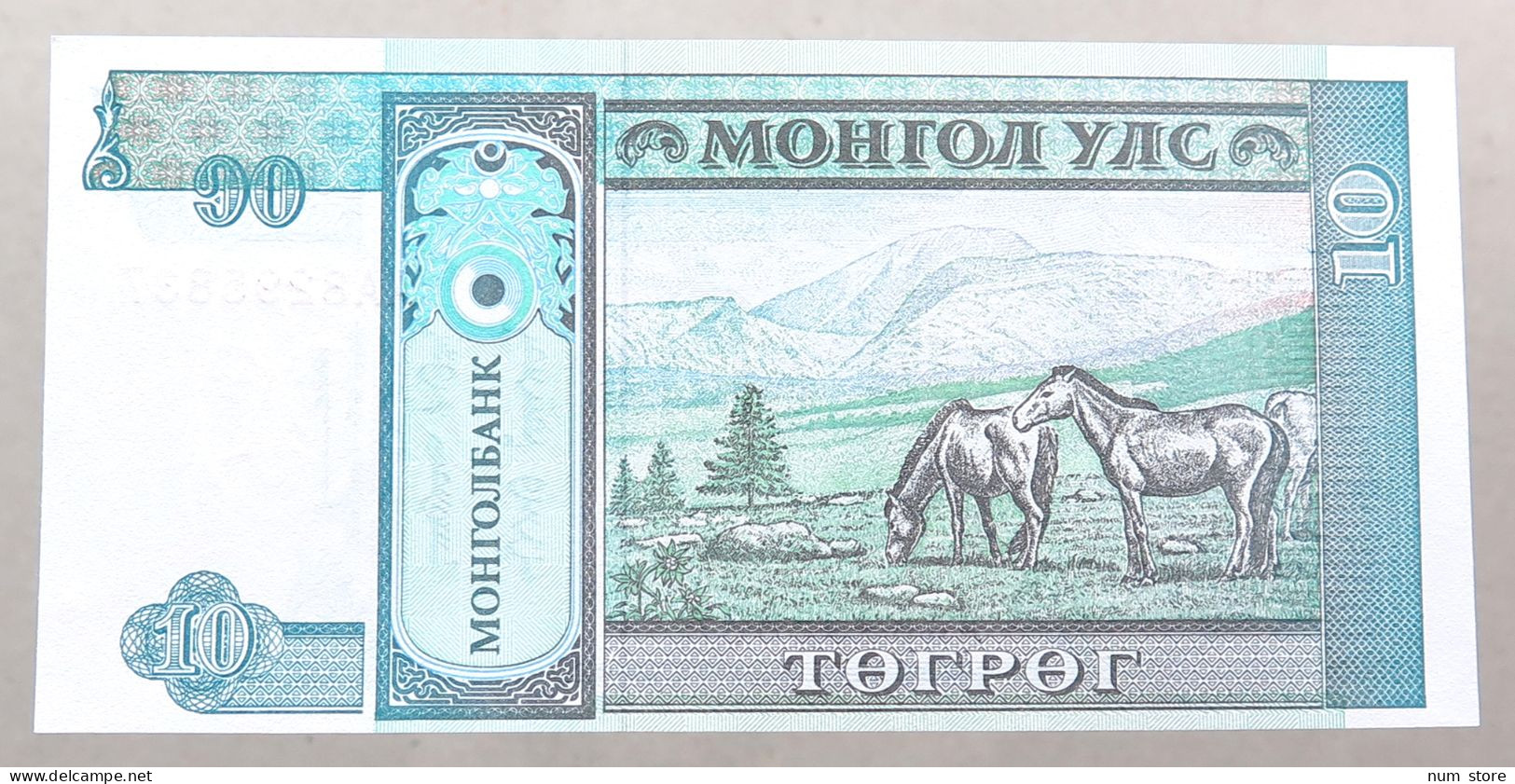 MONGOLIA 10 TUGRIK 2005 TOP #alb051 1011 - Mongolie