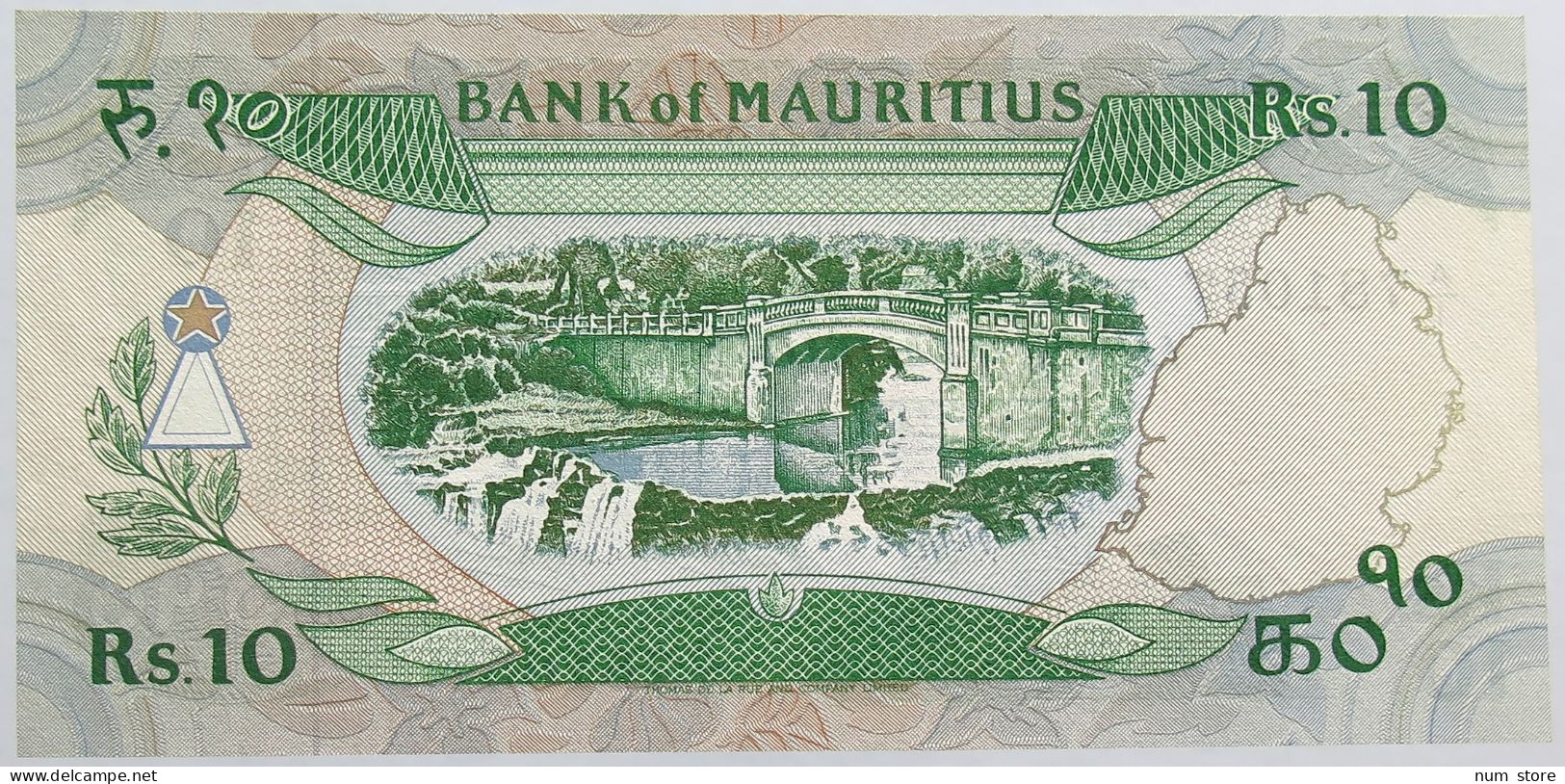 MAURITIUS 10 RUPEES 1985 TOP #alb014 0265 - Mauritius