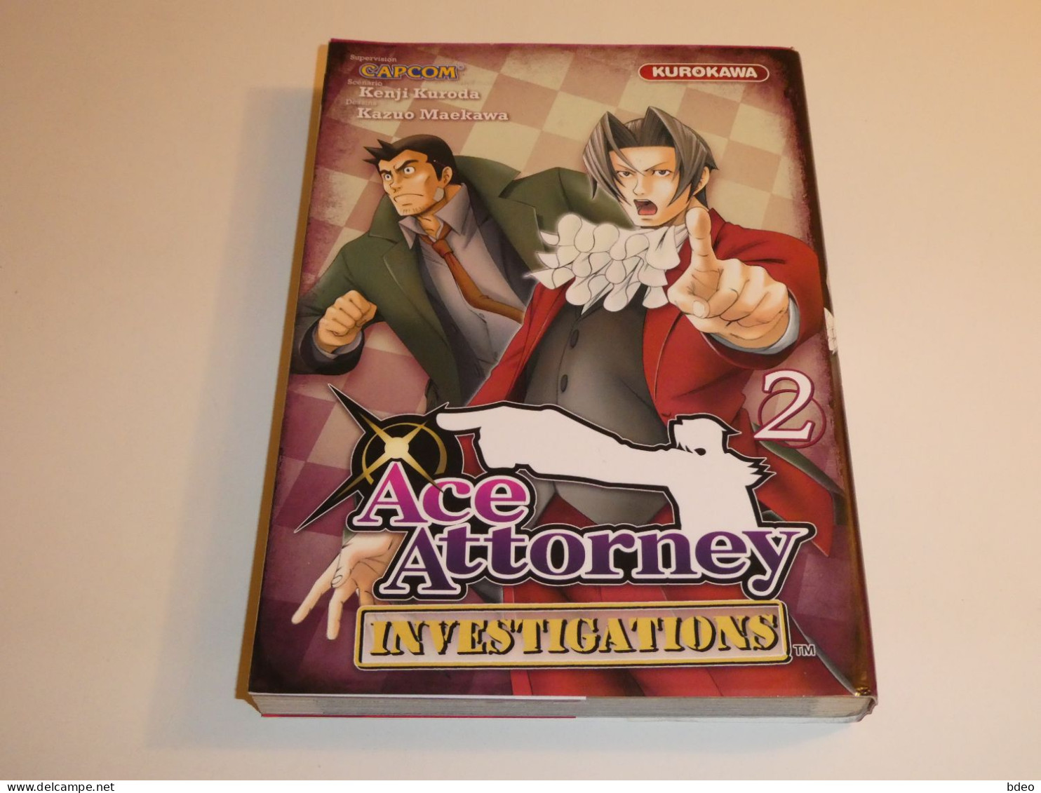 ACE ATTORNEY TOME 2 / TBE - Mangas Versione Francese