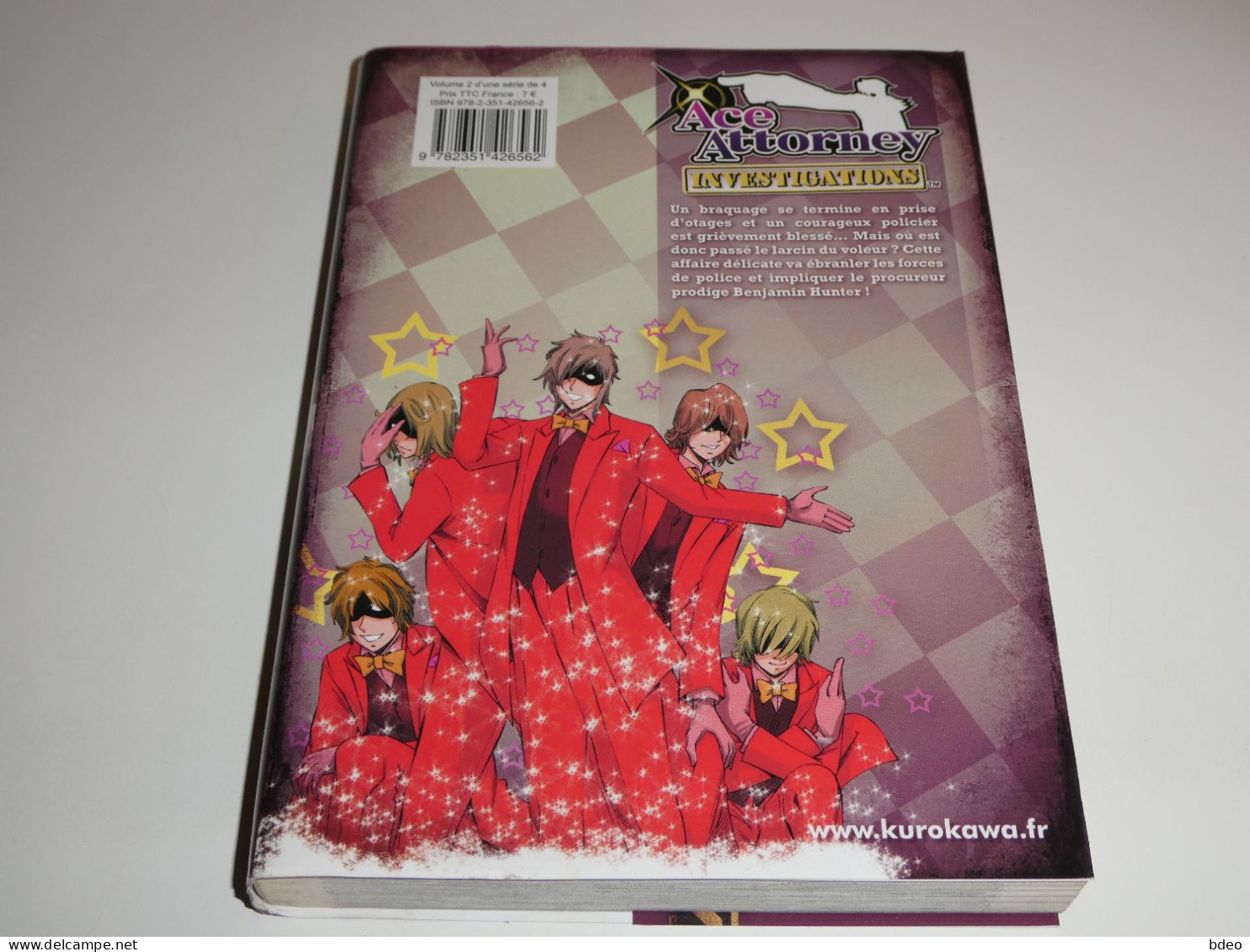 ACE ATTORNEY TOME 2 / TBE - Mangas Versione Francese