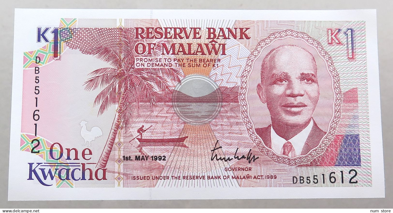 MALAWI 1 KWACHA 1992 TOP #alb051 1721 - Malawi