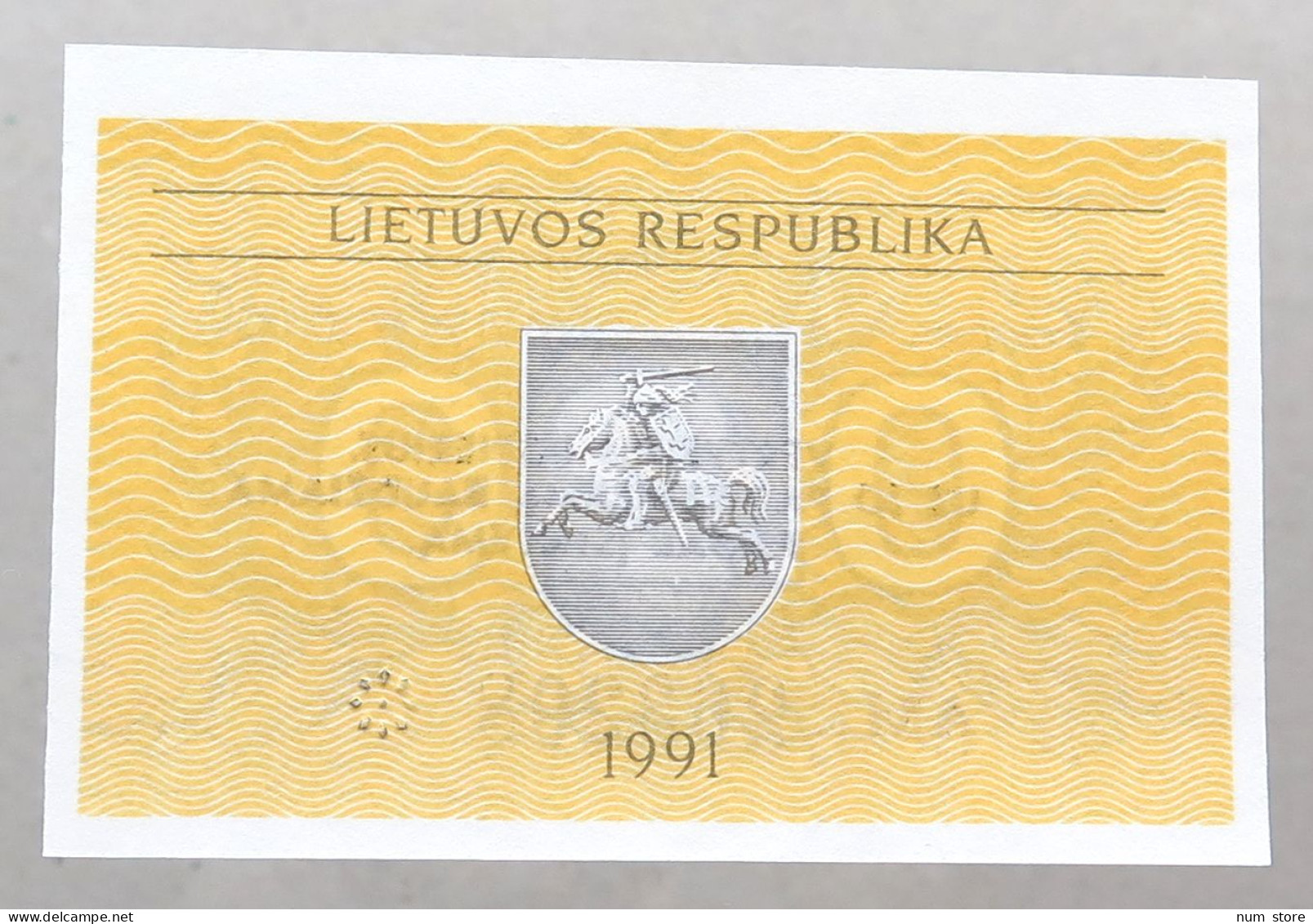 LITHUANIA 0.2 TALONAS 1991 TOP #alb050 0683 - Litouwen