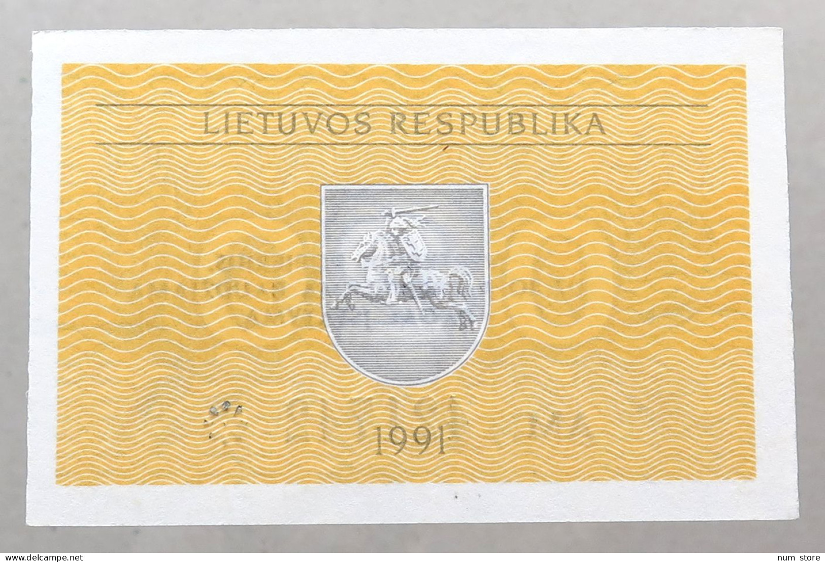 LITHUANIA 0.2 TALONAS 1991 TOP #alb050 0679 - Lituanie