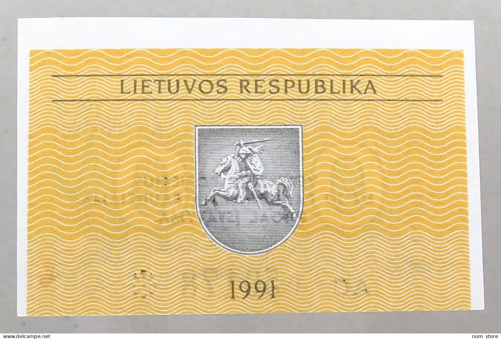 LITHUANIA 0.2 TALONAS 1991 TOP #alb050 0681 - Litouwen