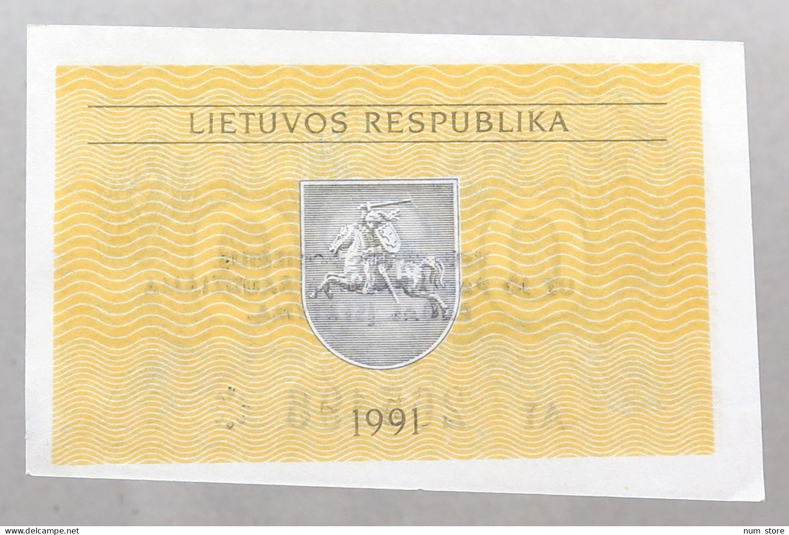 LITHUANIA 0.2 TALONAS 1991 TOP #alb050 0677 - Lithuania