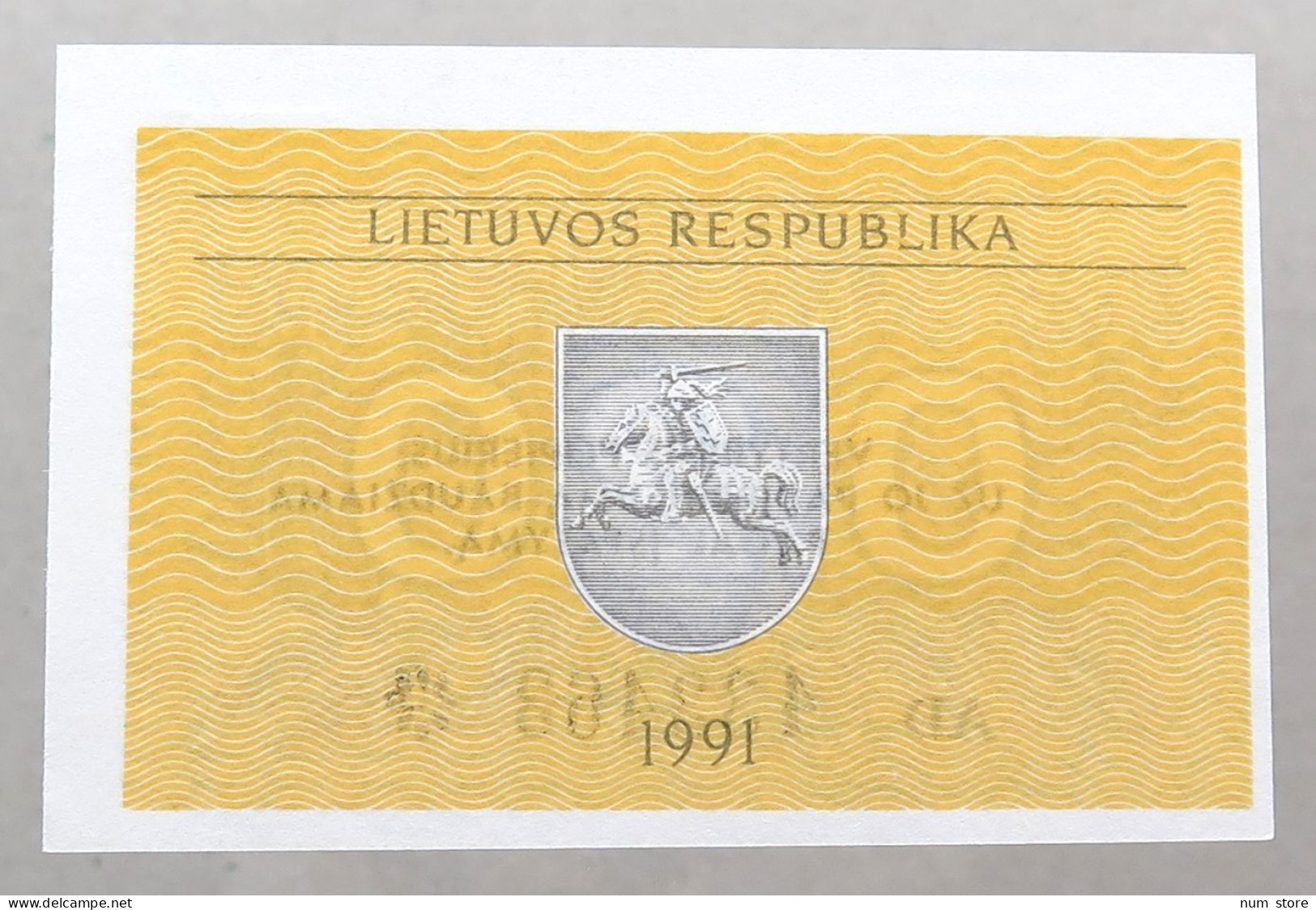 LITHUANIA 0.2 TALONAS 1991 TOP #alb050 0673 - Litouwen