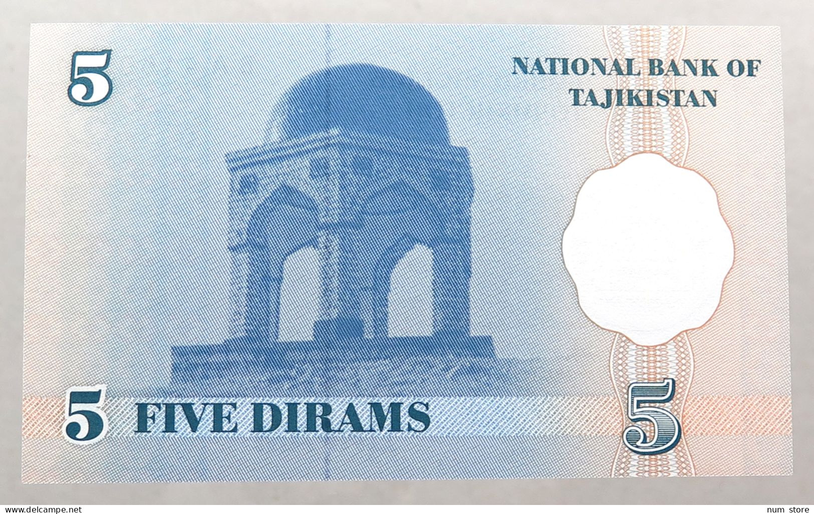 TAJIKISTAN 5 DIRAMS 1999 TOP #alb051 1773 - Tadzjikistan