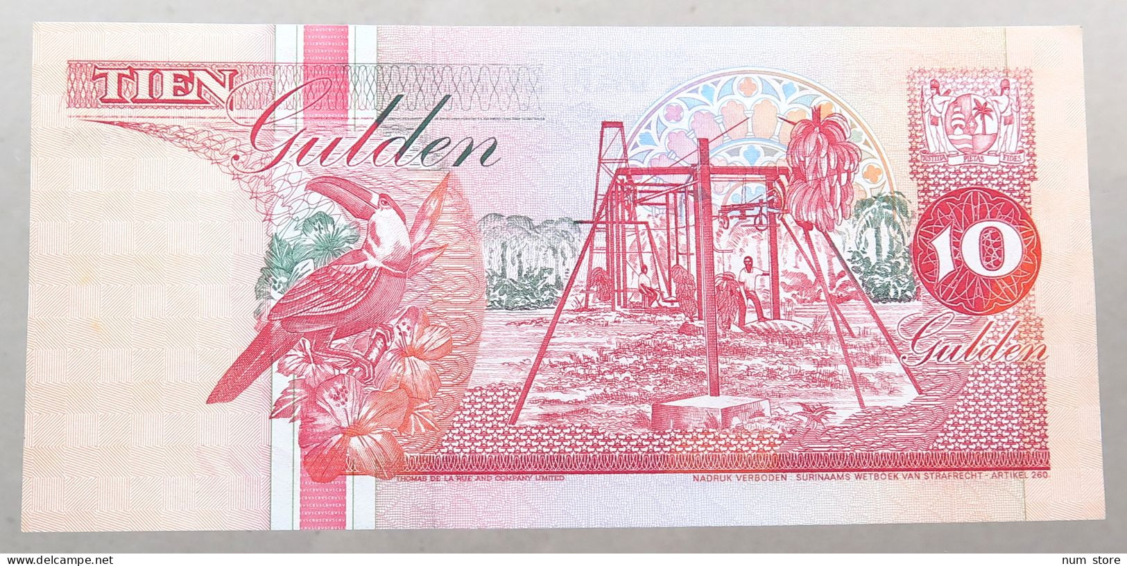 SURINAME 10 GULDEN 1998 TOP #alb050 0501 - Surinam