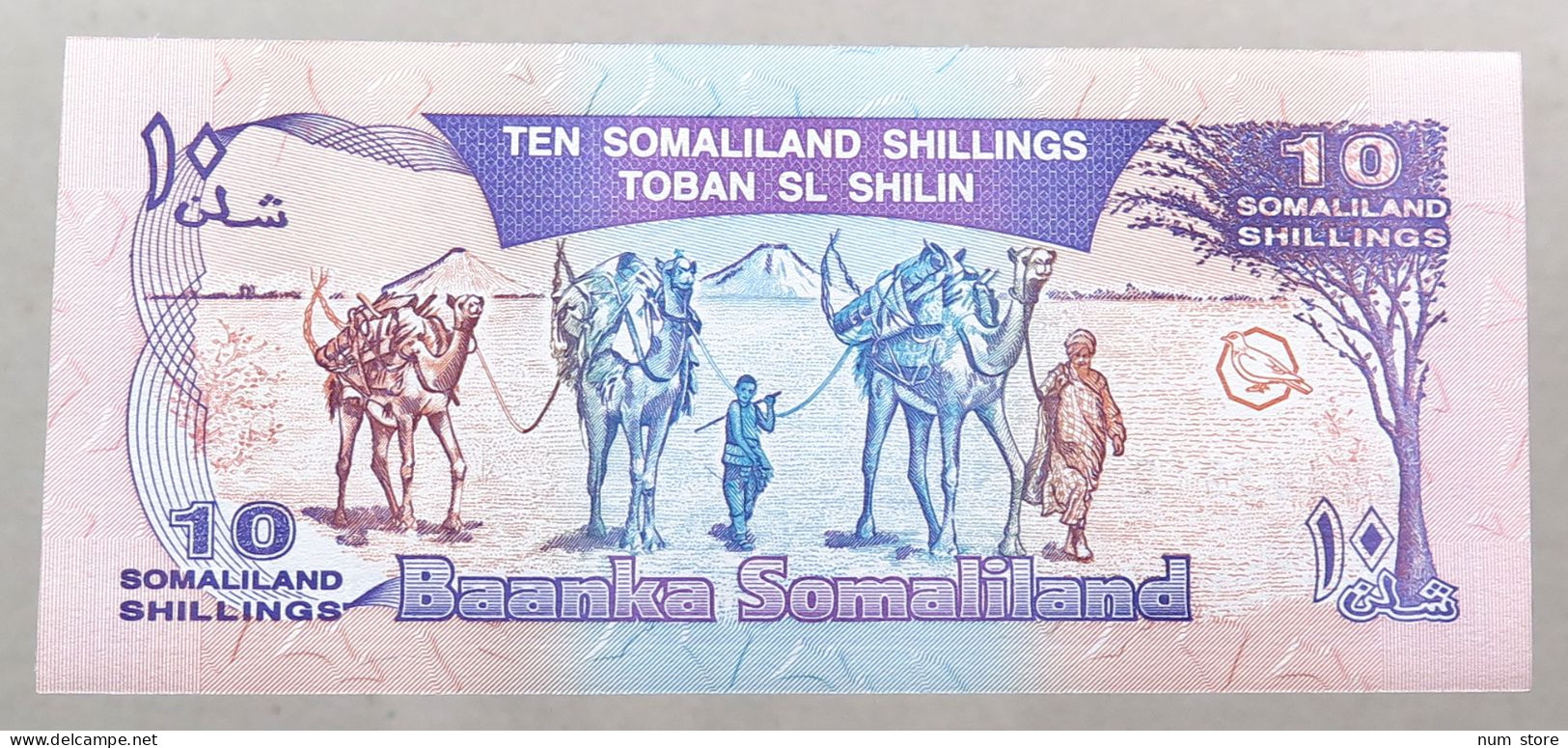 SOMALIA 10 SHILLINGS 1996 TOP #alb049 1537 - Somalia