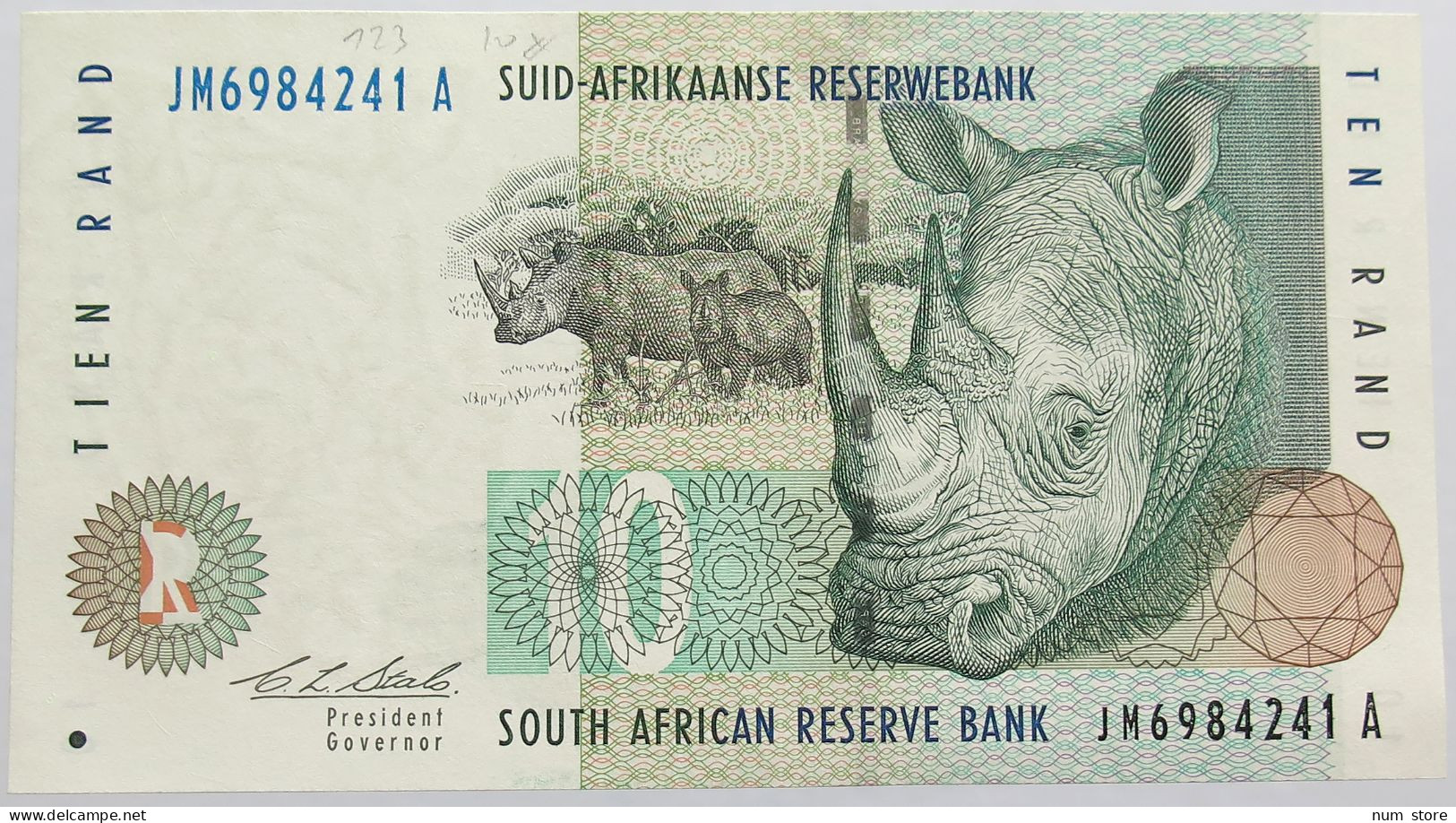 SOUTH AFRICA 10 RAND #alb014 0289 - Suráfrica