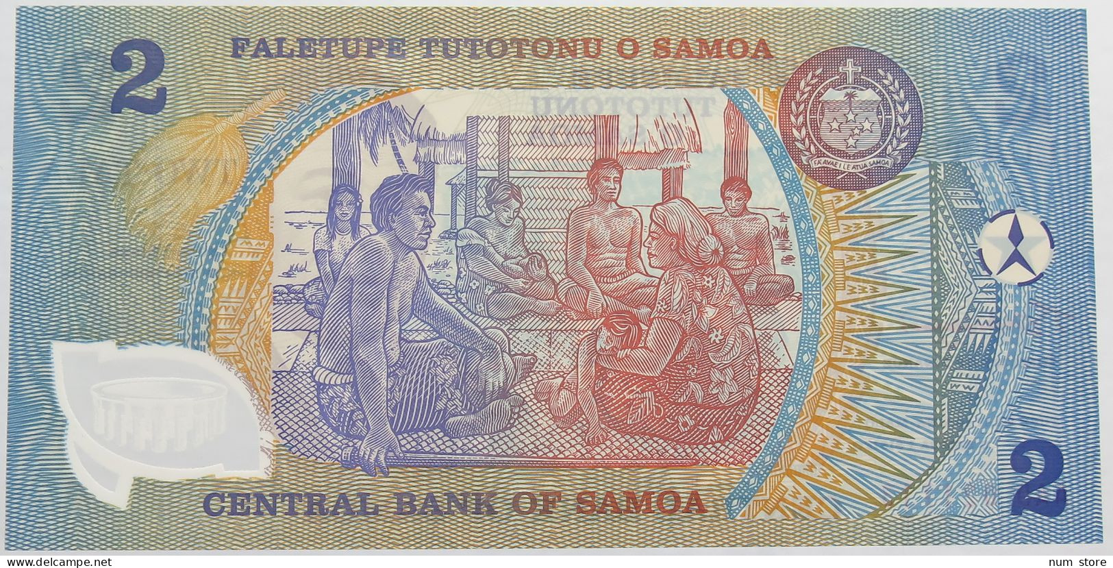 SAMOA 2 TALA 1990 TOP #alb014 0363 - Samoa
