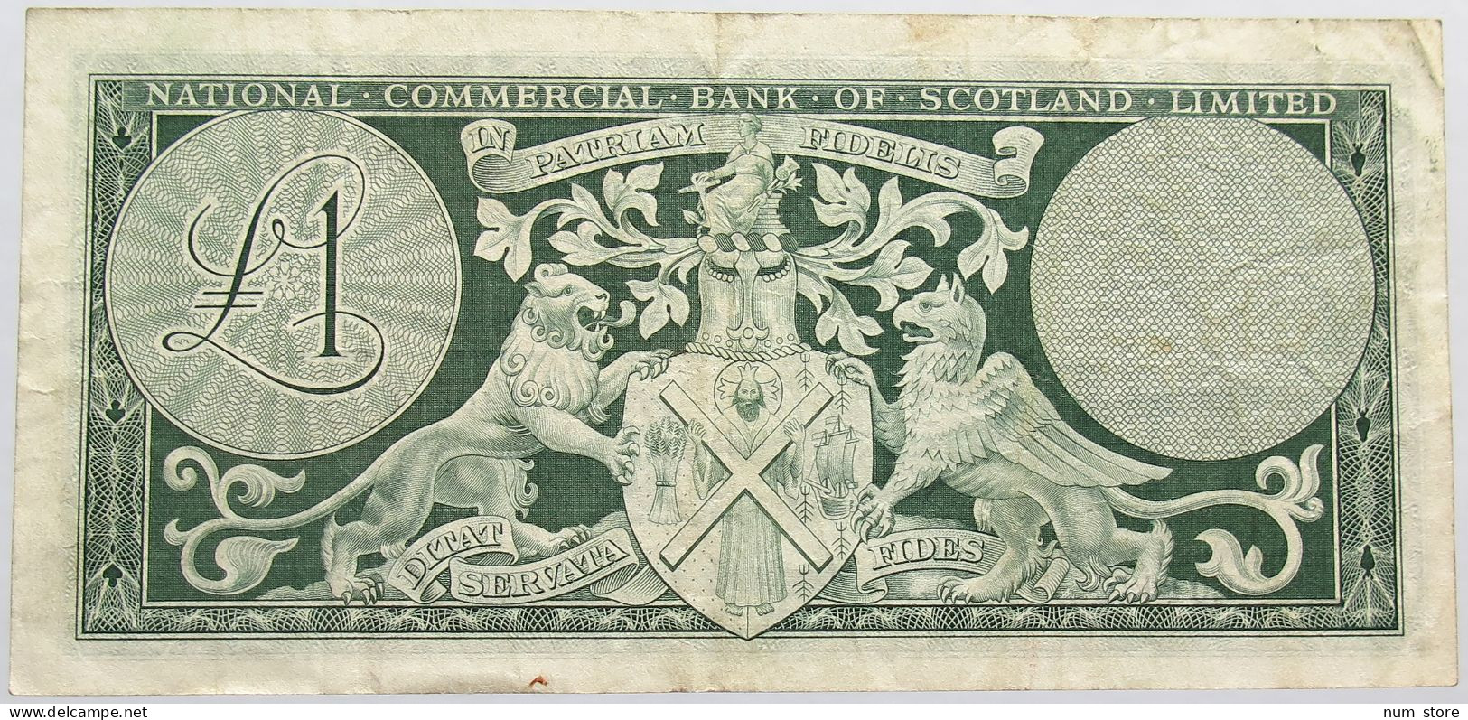 SCOTLAND 1 POUND 1961 #alb013 0203 - 1 Pound
