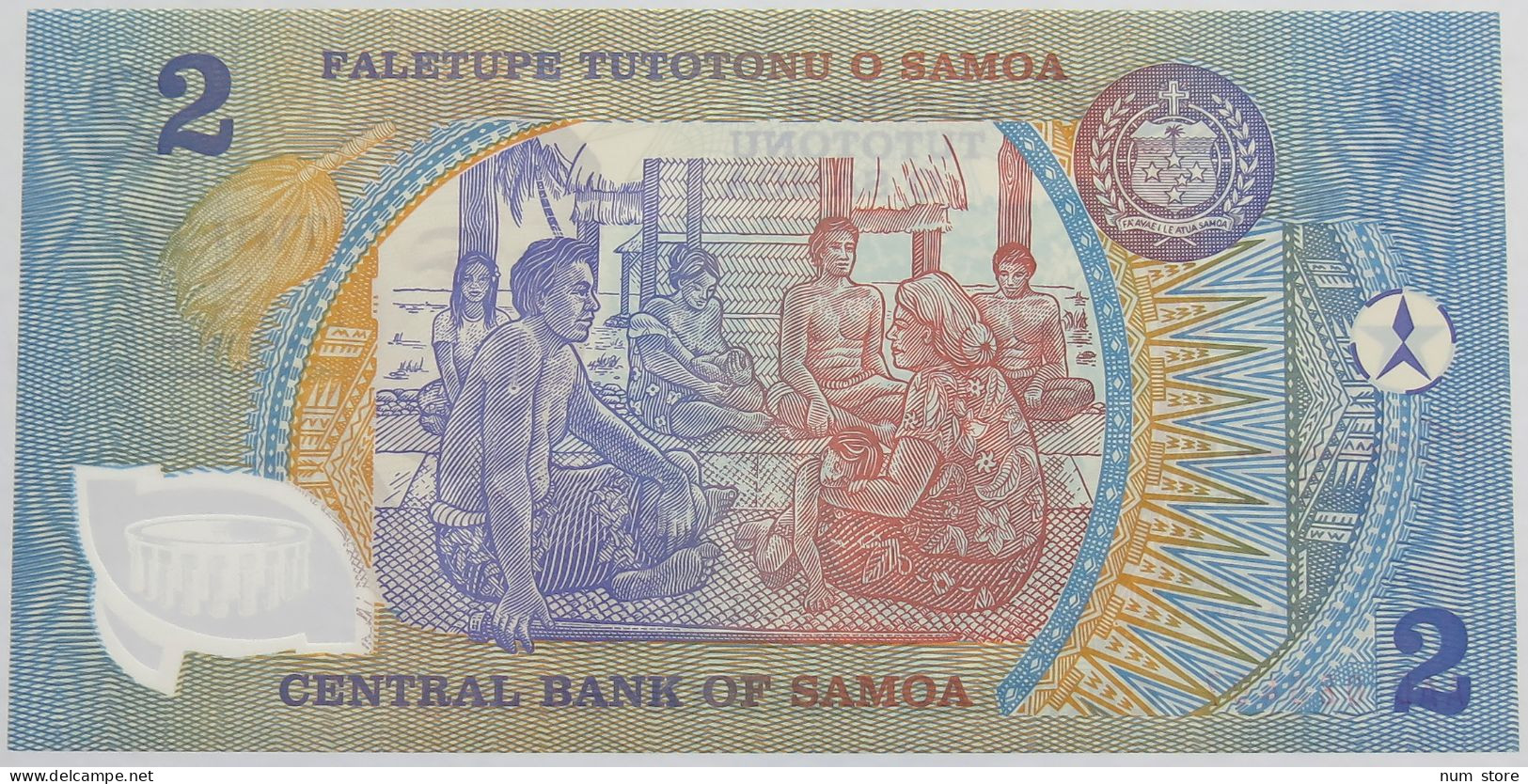 SAMOA 2 TALA UNC #alb018 0007 - Samoa