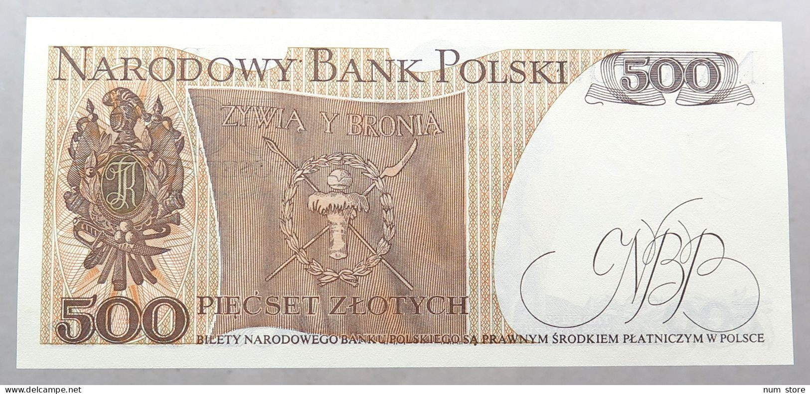 POLAND 500 ZLOTYCH 1982 TOP #alb051 1831 - Pologne