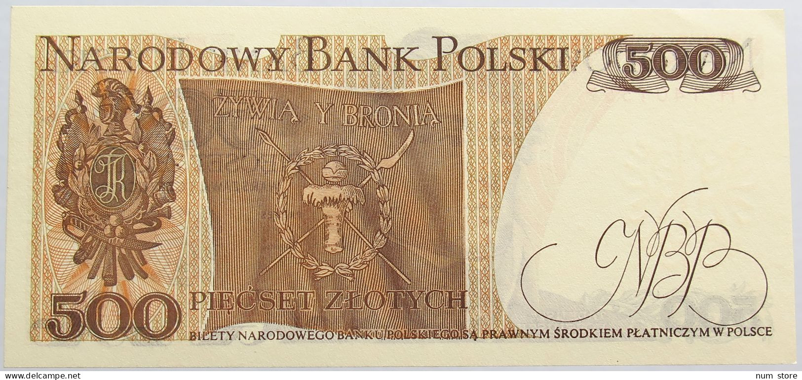 POLAND 500 ZLOTYCH 1982 TOP #alb014 0315 - Pologne