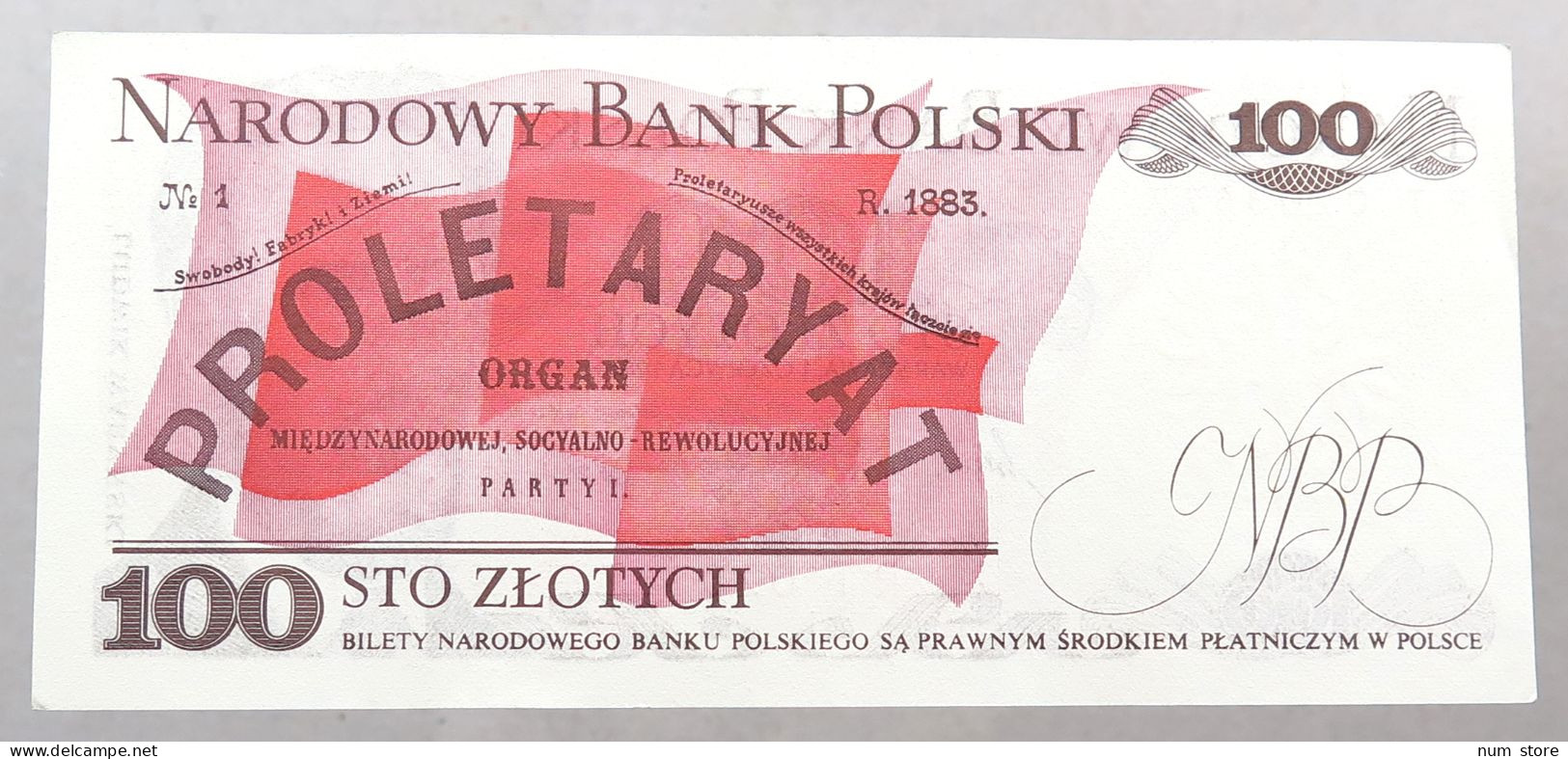 POLAND 100 ZLOTYCH 1986 TOP #alb050 0959 - Pologne
